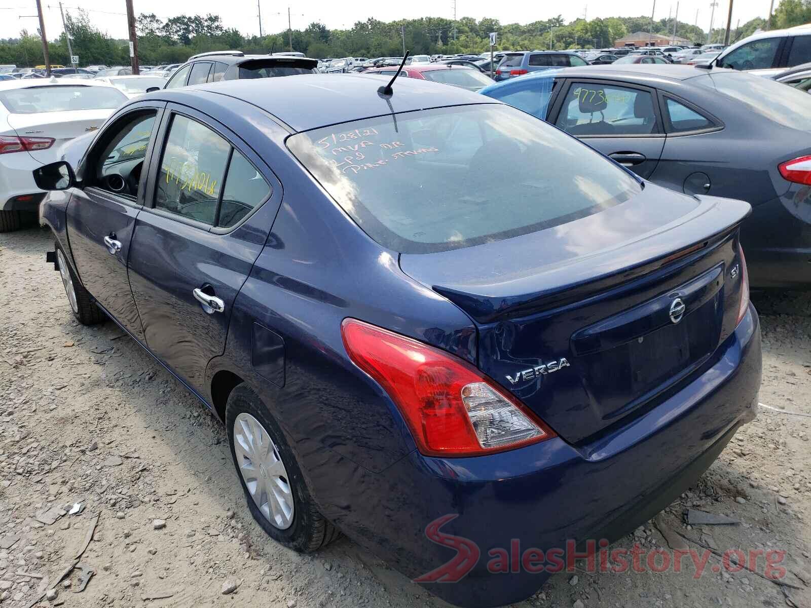 3N1CN7AP3KL856887 2019 NISSAN VERSA