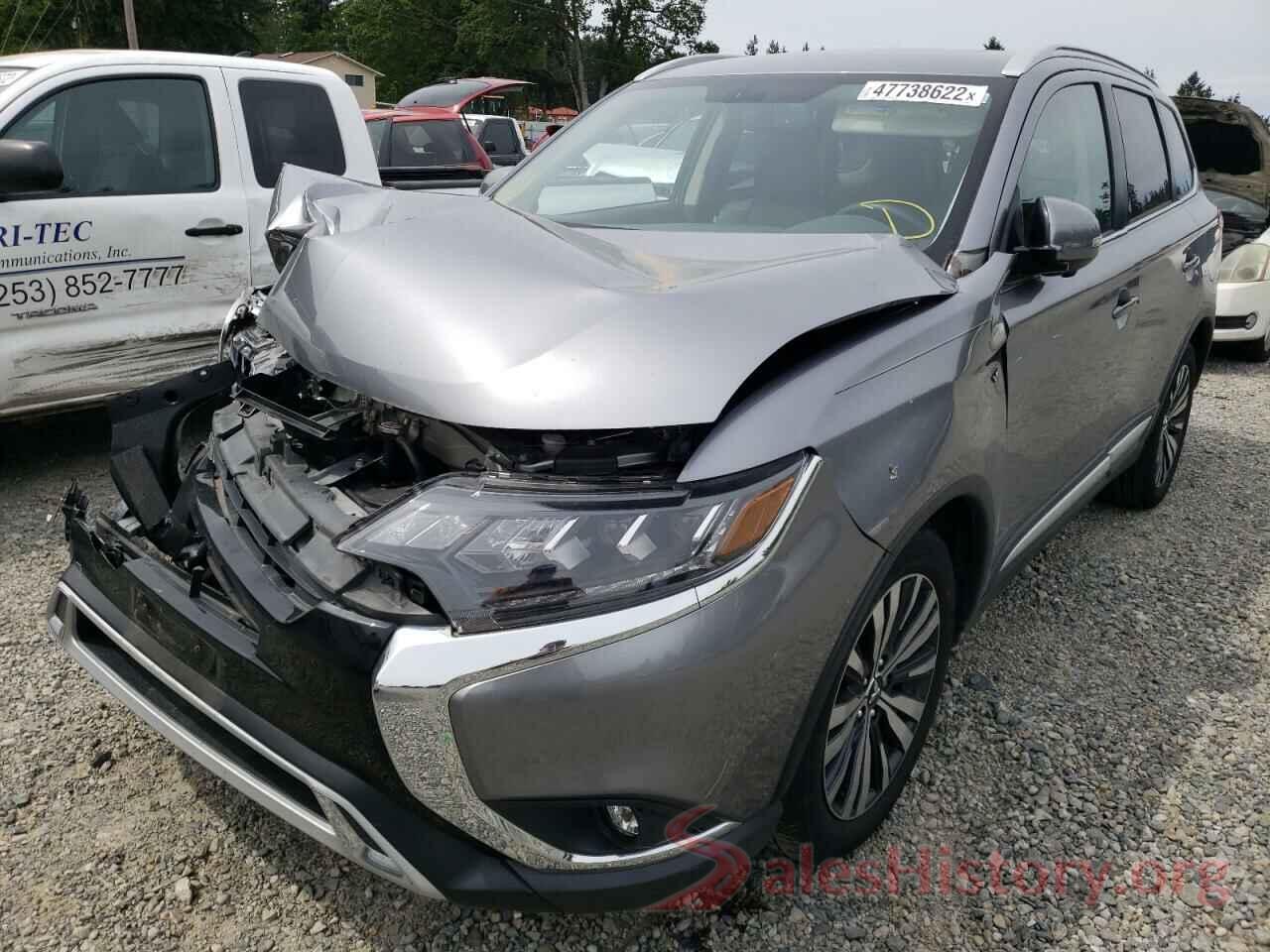 JA4JZ4AX9KZ038008 2019 MITSUBISHI OUTLANDER