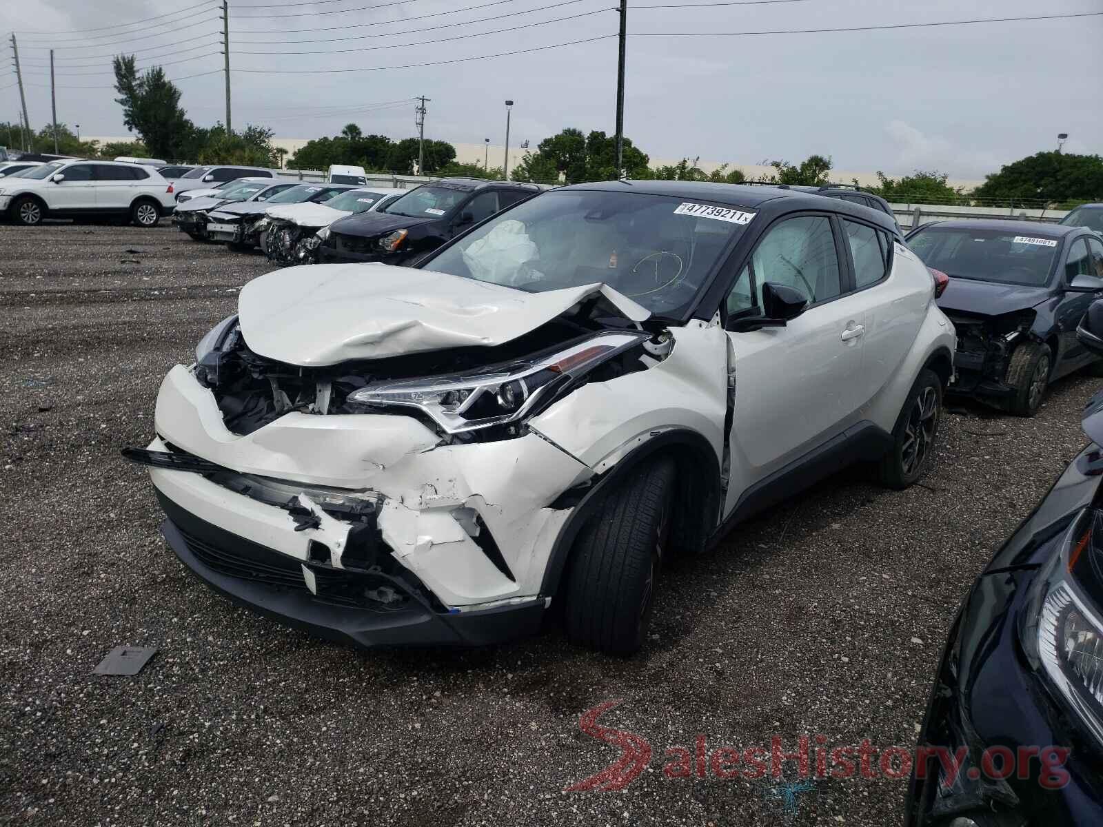 NMTKHMBX5KR093499 2019 TOYOTA C-HR