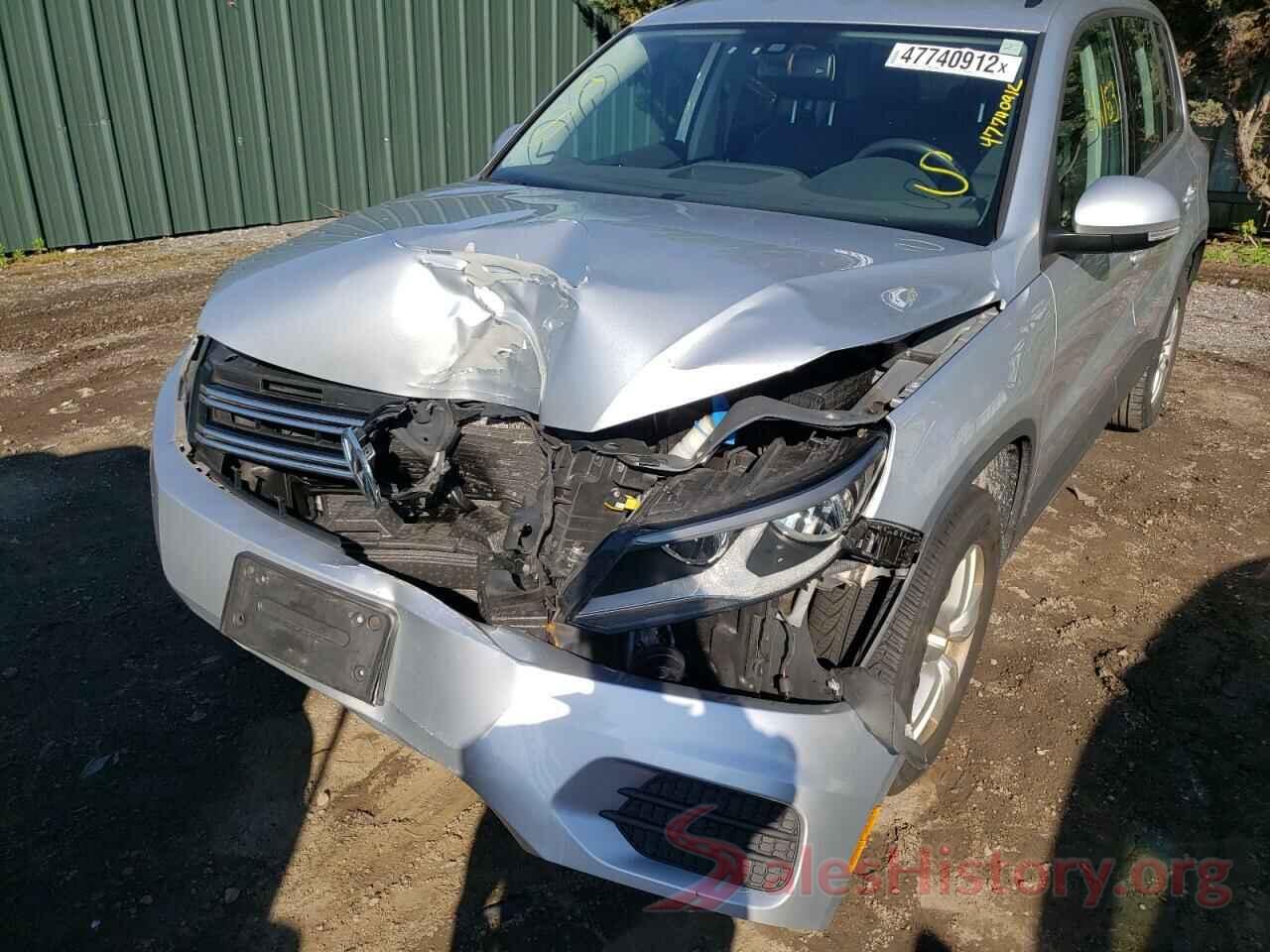 WVGBV7AX1HK015052 2017 VOLKSWAGEN TIGUAN