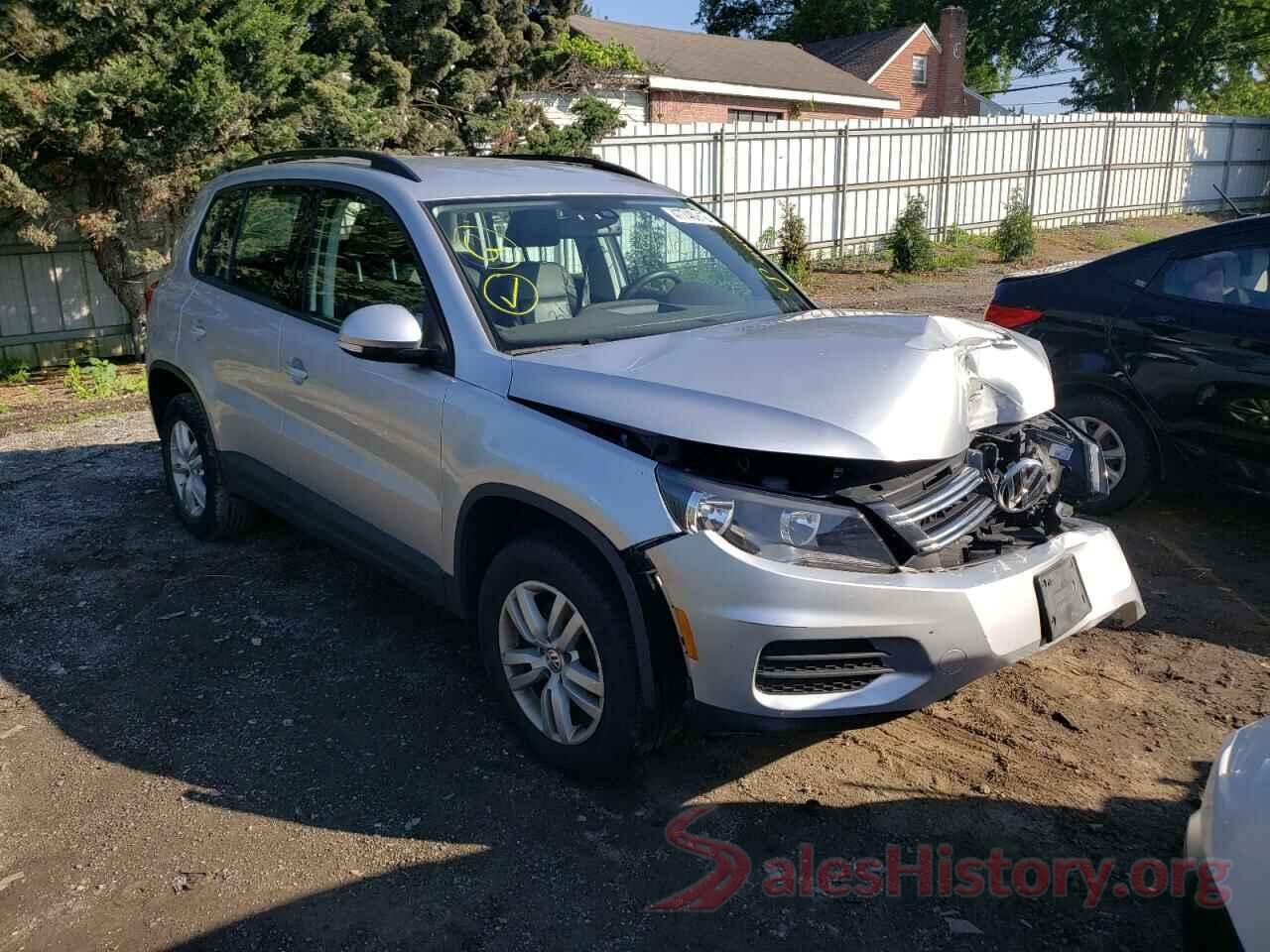 WVGBV7AX1HK015052 2017 VOLKSWAGEN TIGUAN