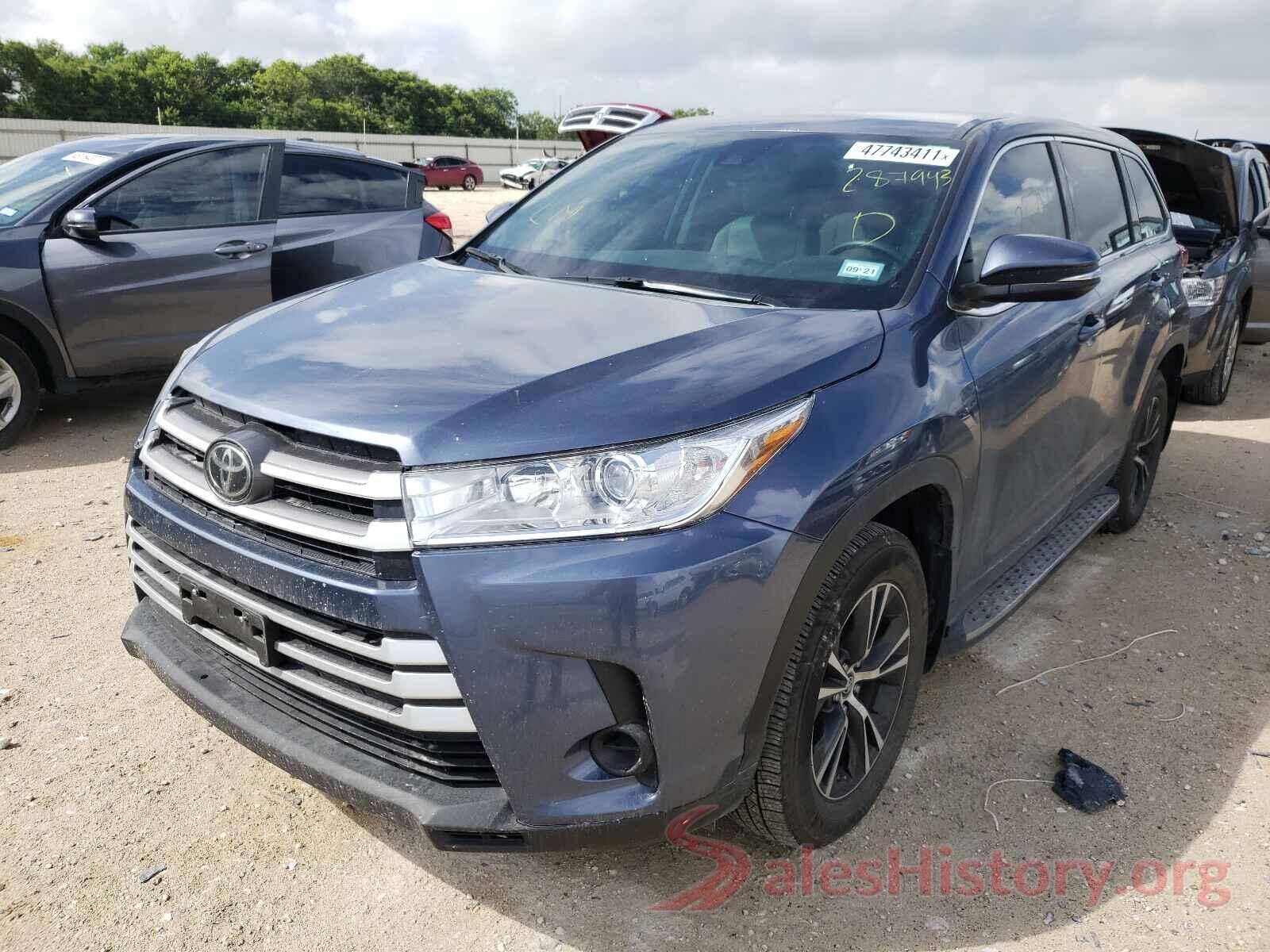 5TDZZRFHXJS287943 2018 TOYOTA HIGHLANDER