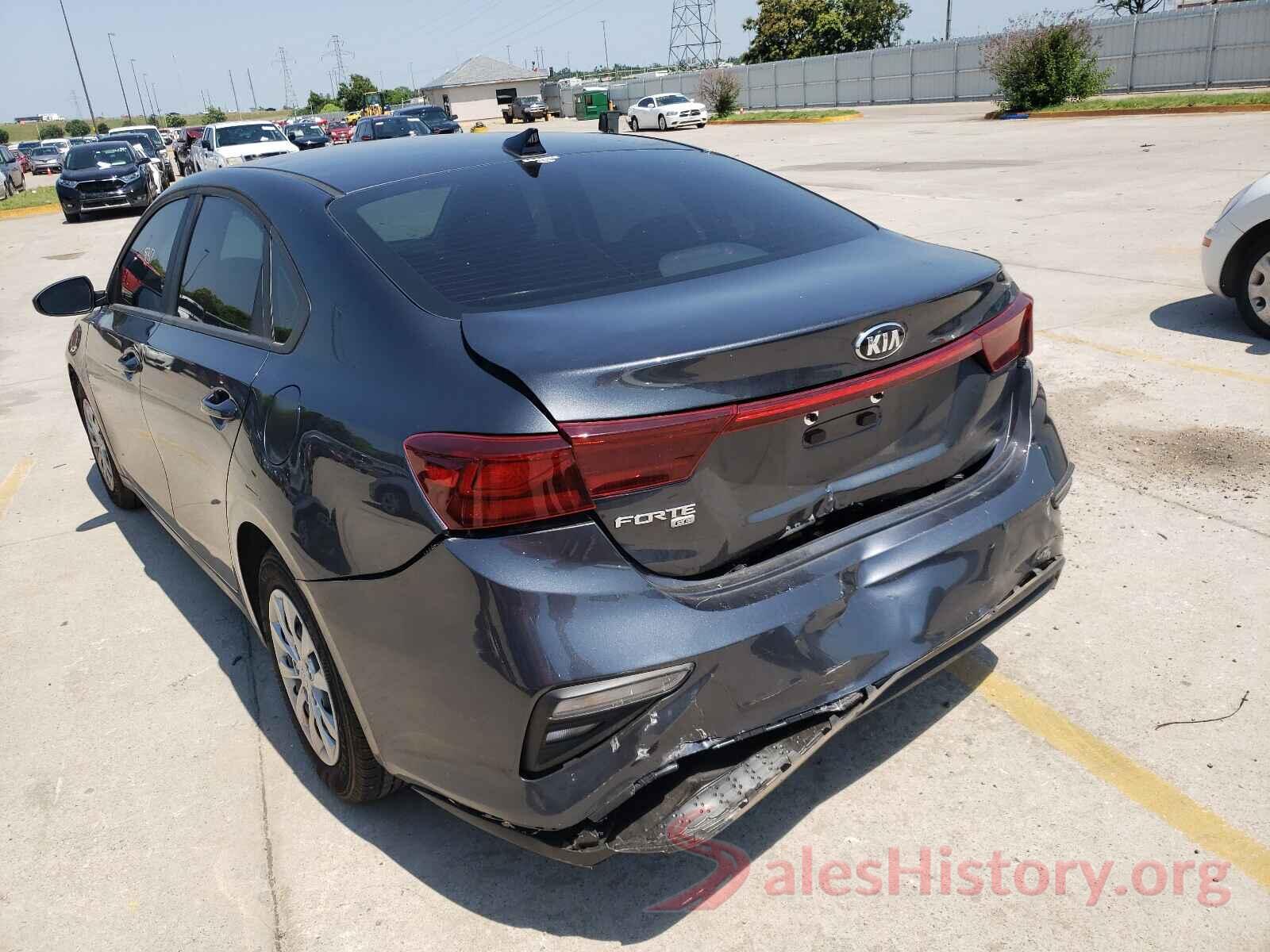 3KPF24AD4LE257834 2020 KIA FORTE