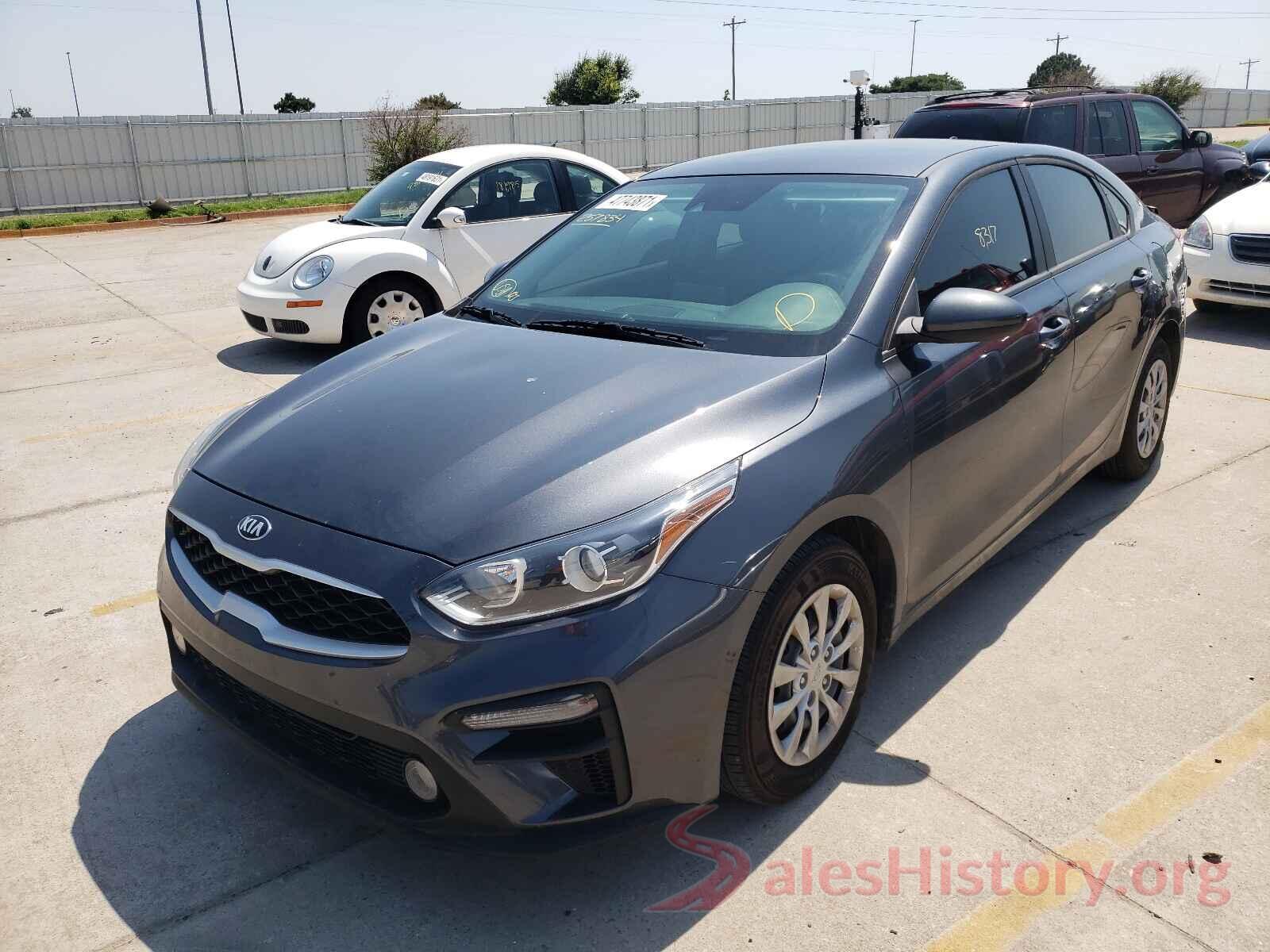 3KPF24AD4LE257834 2020 KIA FORTE