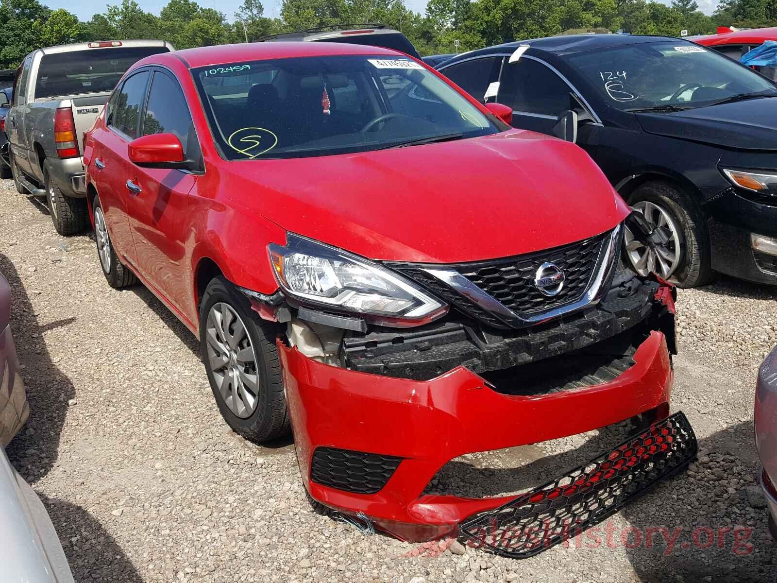 3N1AB7AP0HL689851 2017 NISSAN SENTRA