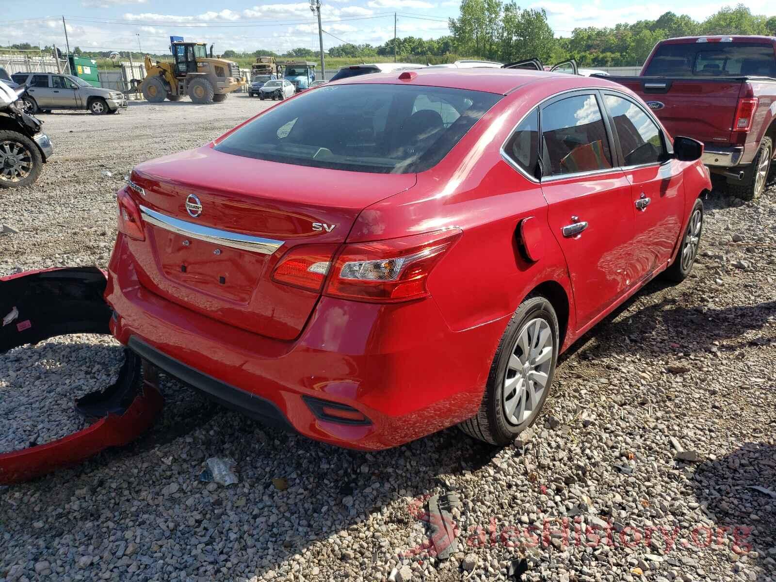 3N1AB7AP0HL689851 2017 NISSAN SENTRA