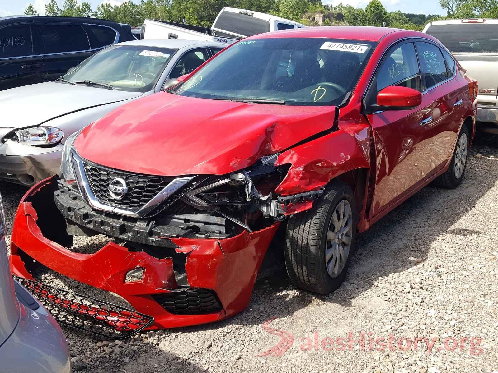 3N1AB7AP0HL689851 2017 NISSAN SENTRA