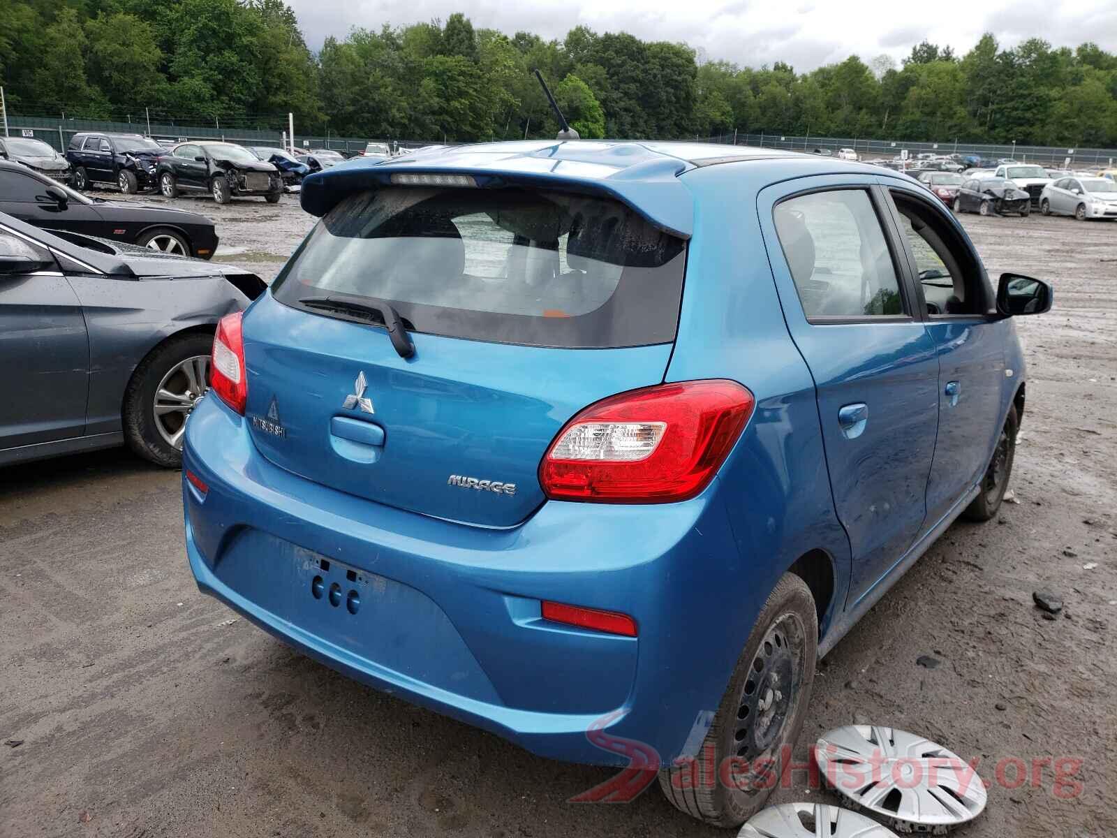 ML32A3HJ9HH009719 2017 MITSUBISHI MIRAGE