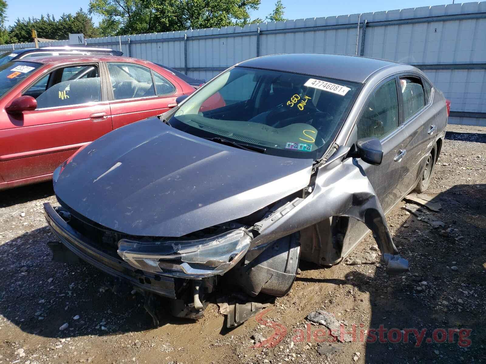 3N1AB7AP5KY341876 2019 NISSAN SENTRA