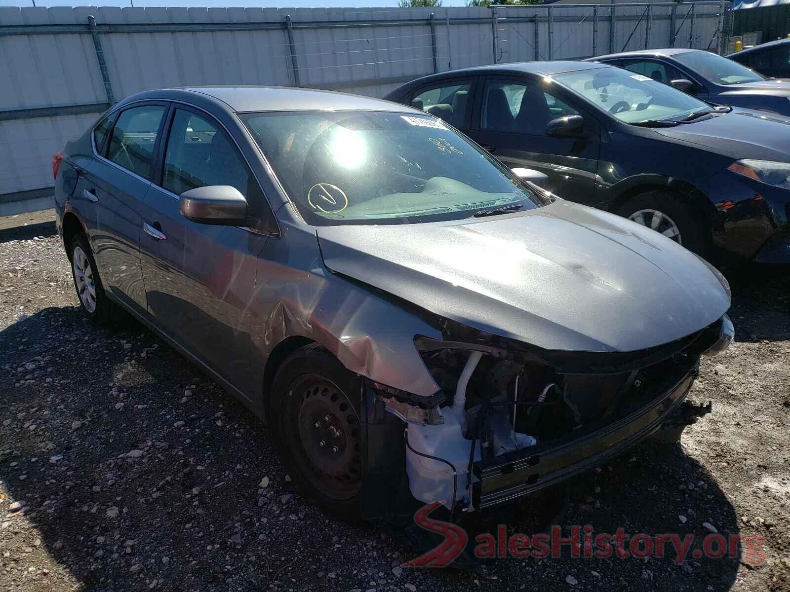 3N1AB7AP5KY341876 2019 NISSAN SENTRA