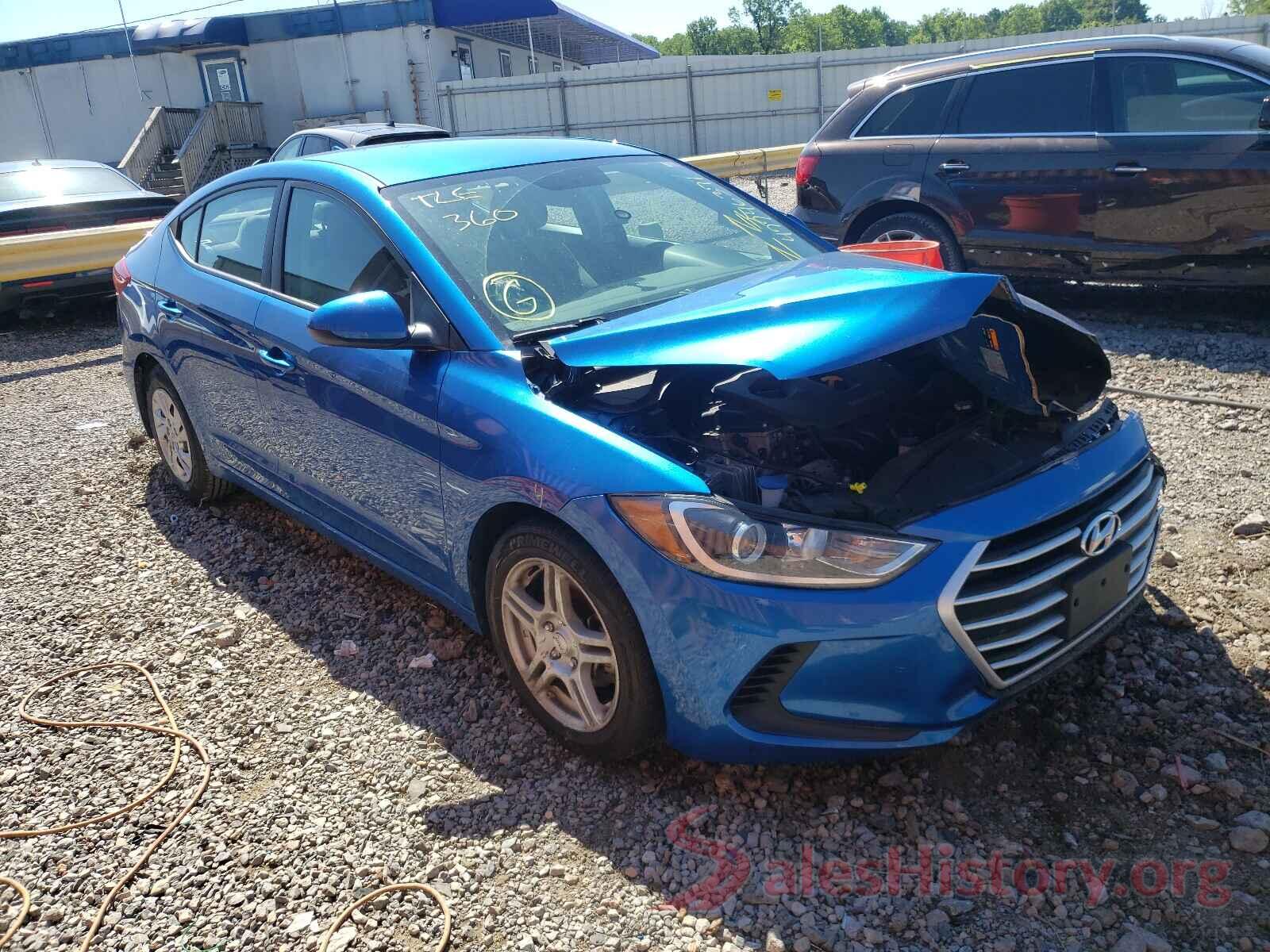 5NPD74LF4HH149725 2017 HYUNDAI ELANTRA