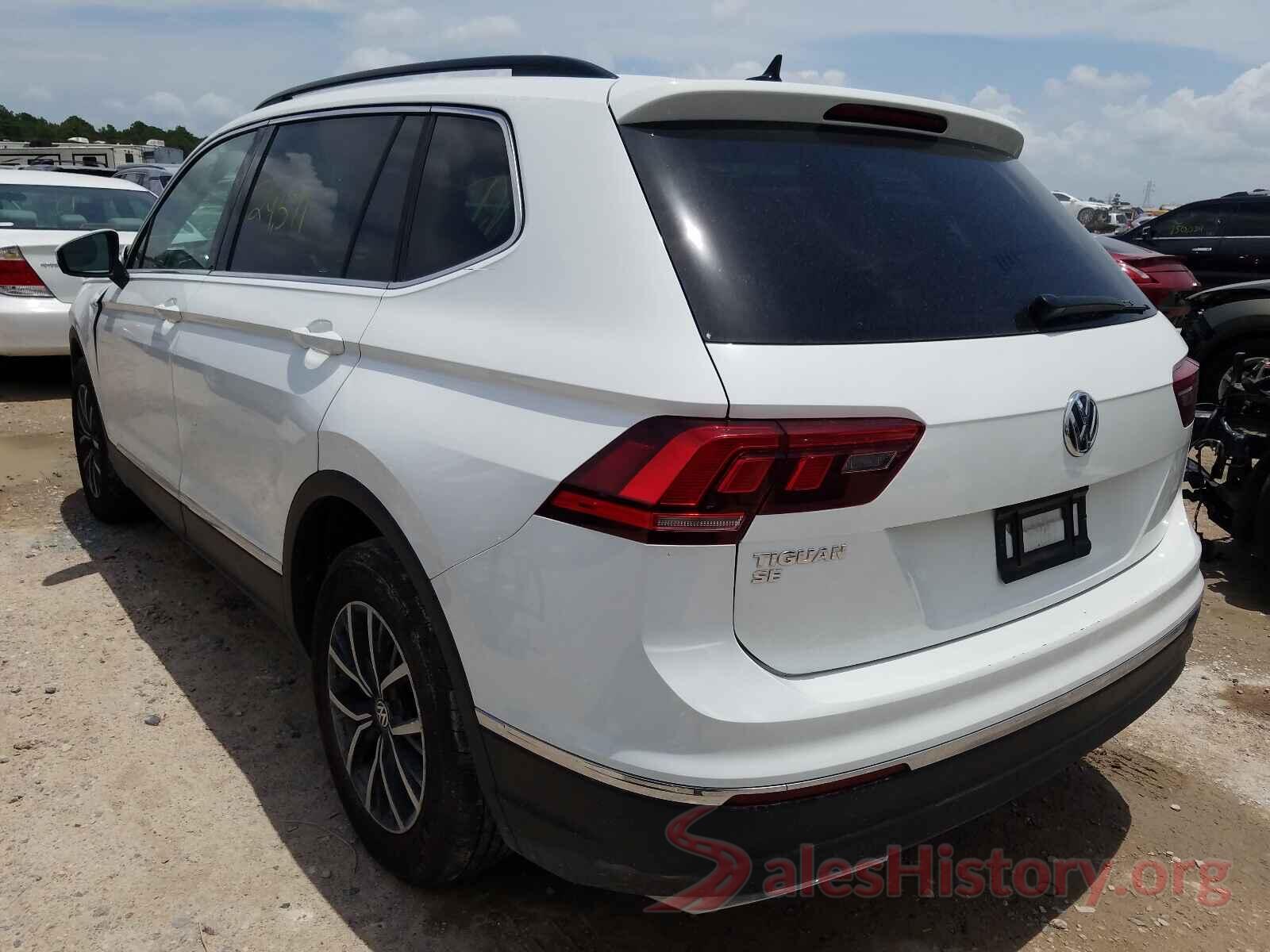 3VV3B7AX2LM091691 2020 VOLKSWAGEN TIGUAN