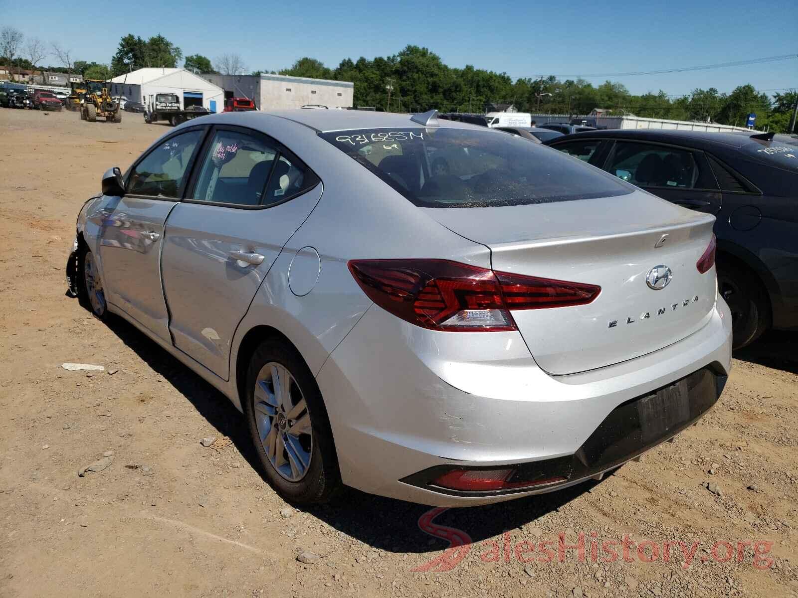 5NPD84LF0LH528467 2020 HYUNDAI ELANTRA