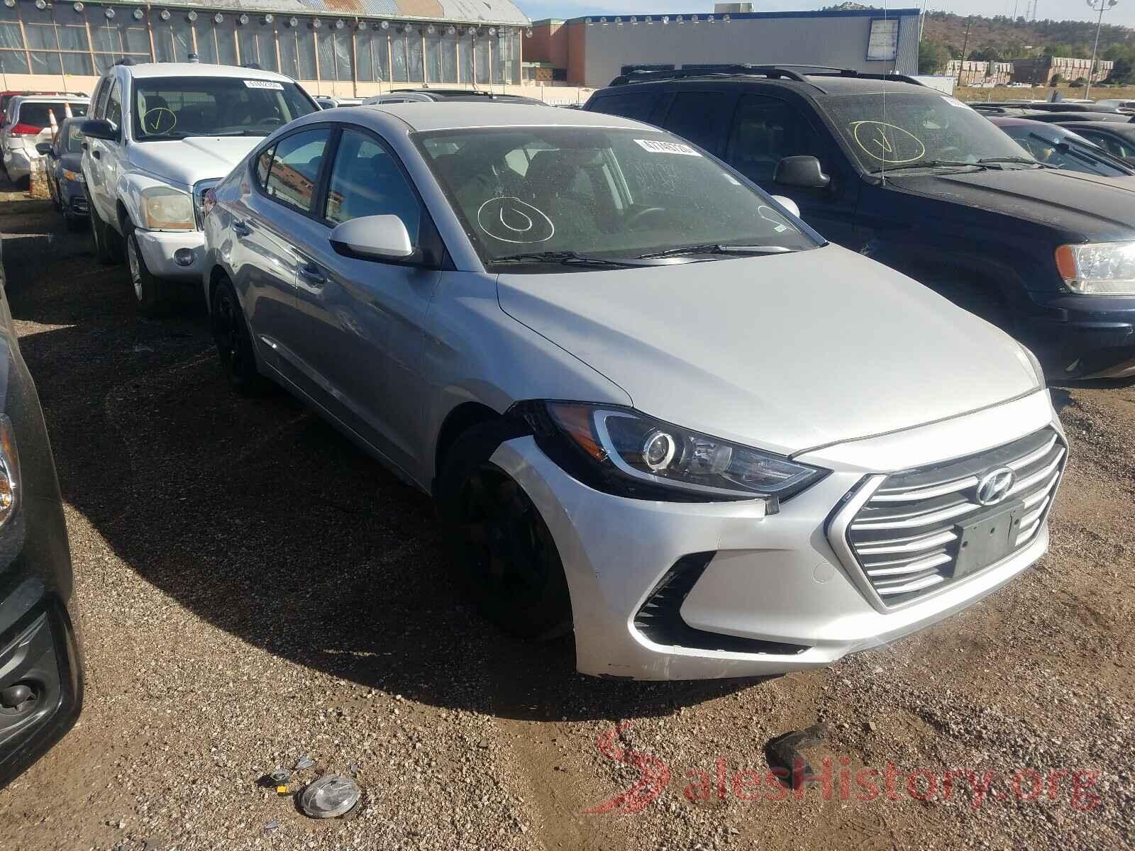 KMHD74LFXJU611521 2018 HYUNDAI ELANTRA