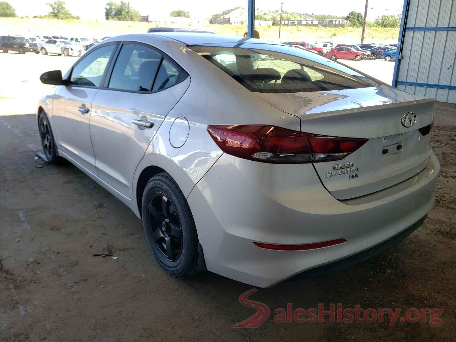 KMHD74LFXJU611521 2018 HYUNDAI ELANTRA