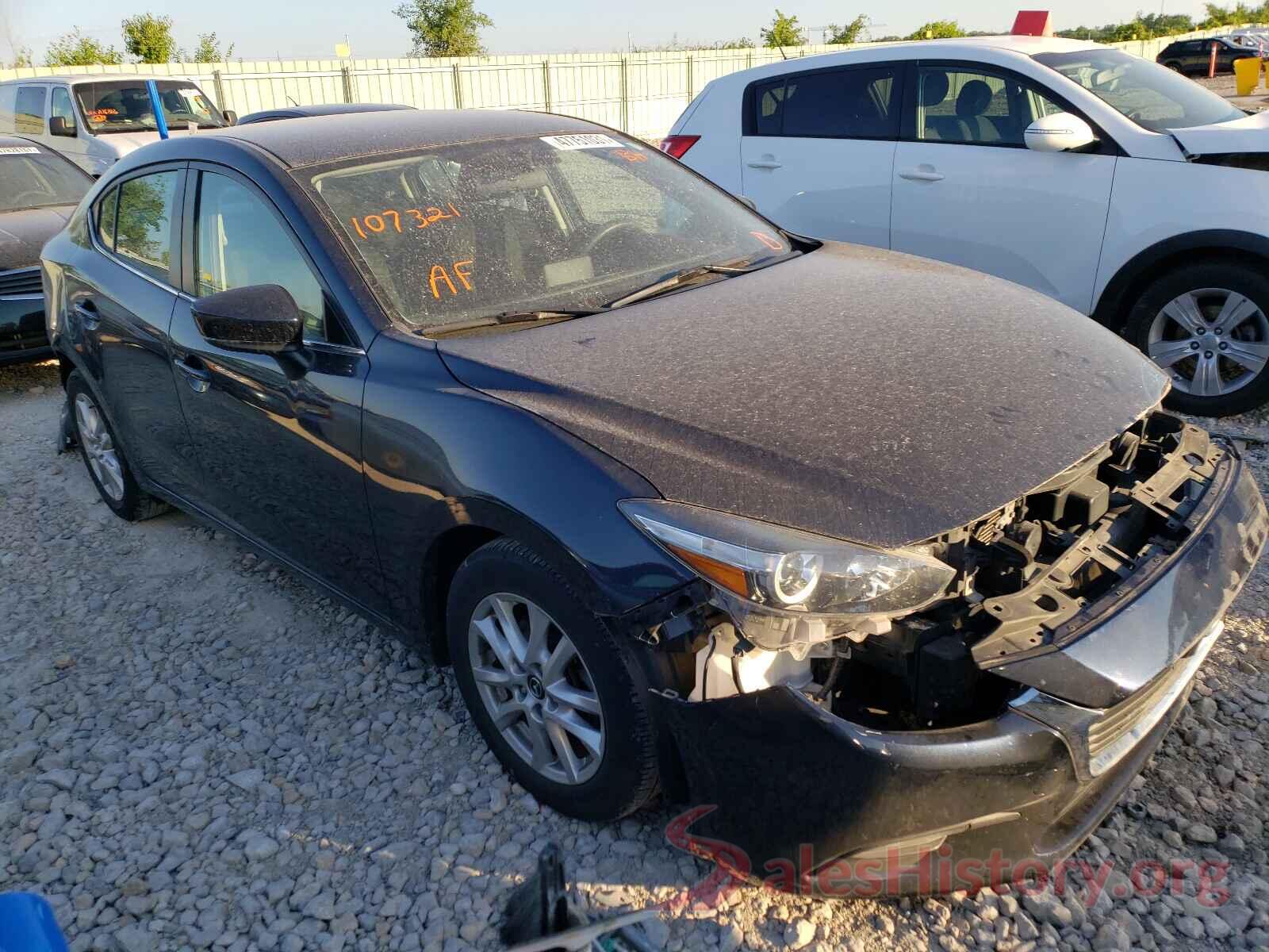 3MZBN1U79HM107321 2017 MAZDA 3