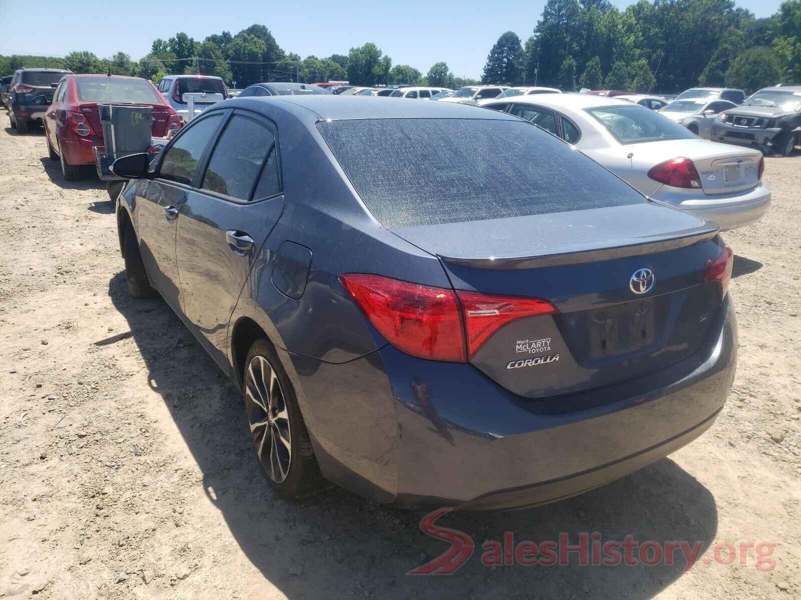 5YFBURHE0HP617160 2017 TOYOTA COROLLA