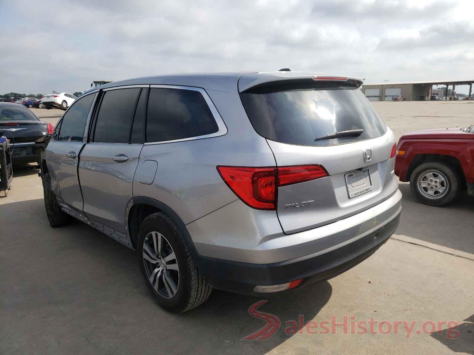 5FNYF5H51HB016543 2017 HONDA PILOT