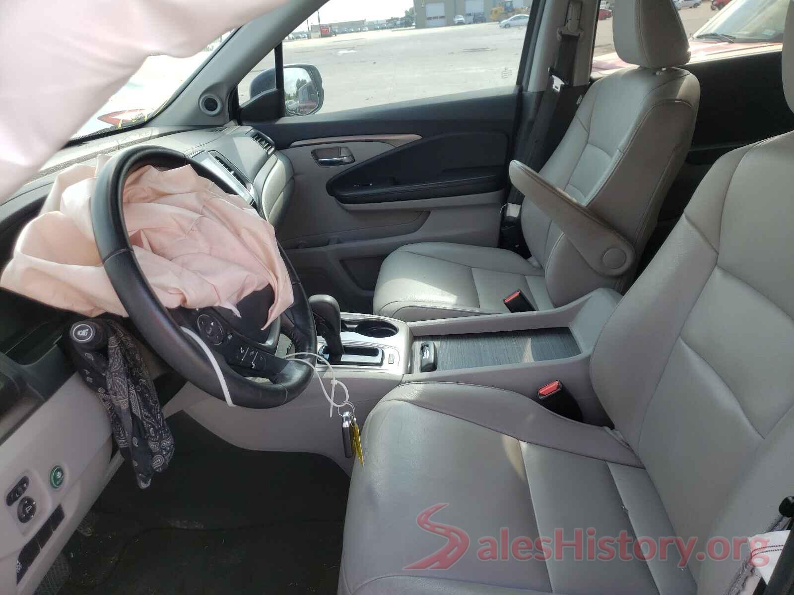 5FNYF5H51HB016543 2017 HONDA PILOT