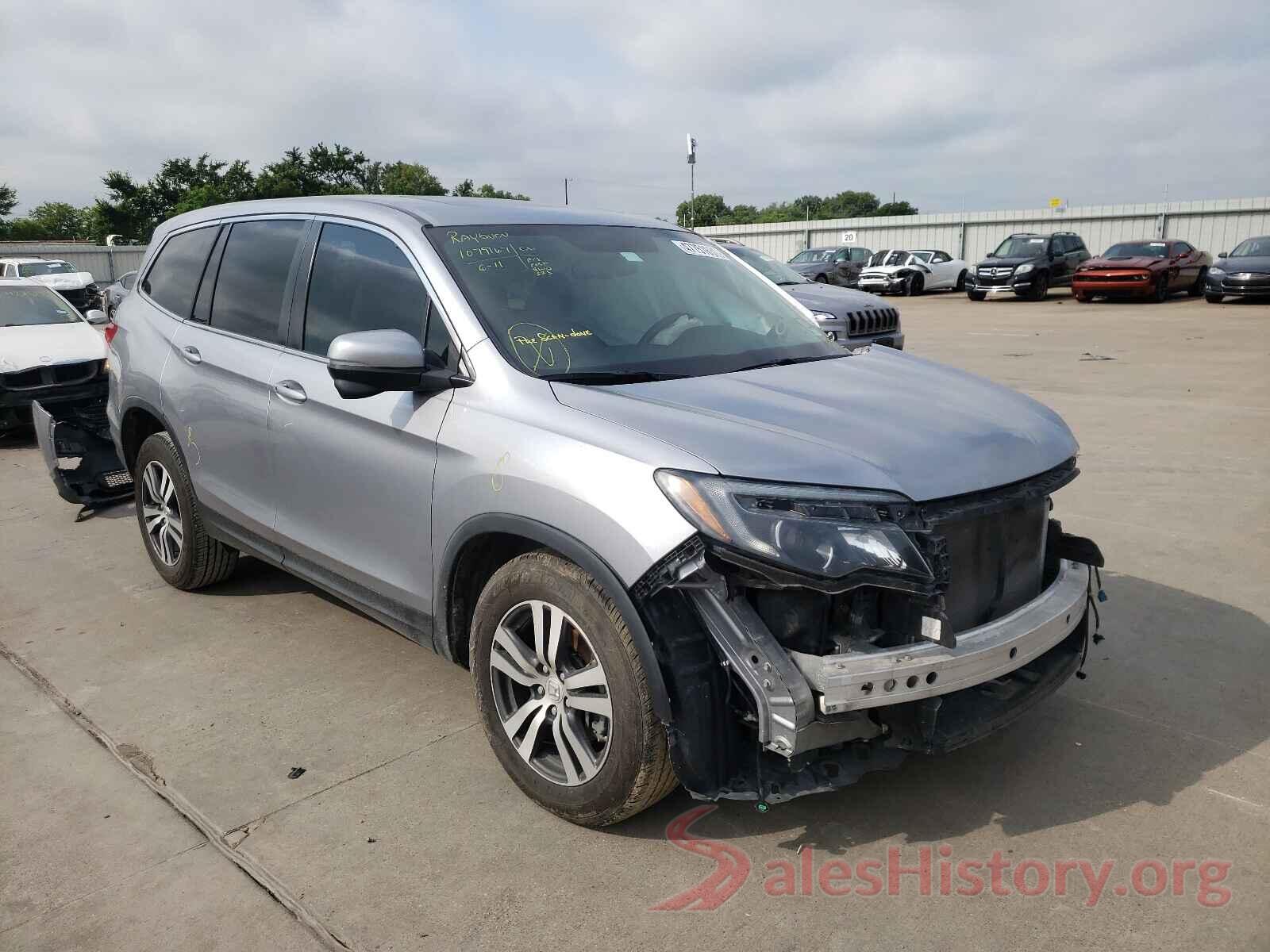 5FNYF5H51HB016543 2017 HONDA PILOT