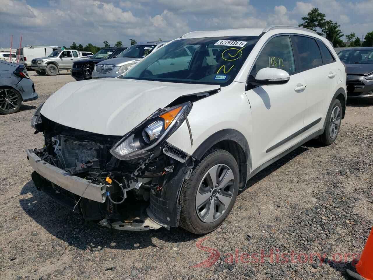 KNDCC3LC5K5356526 2019 KIA NIRO