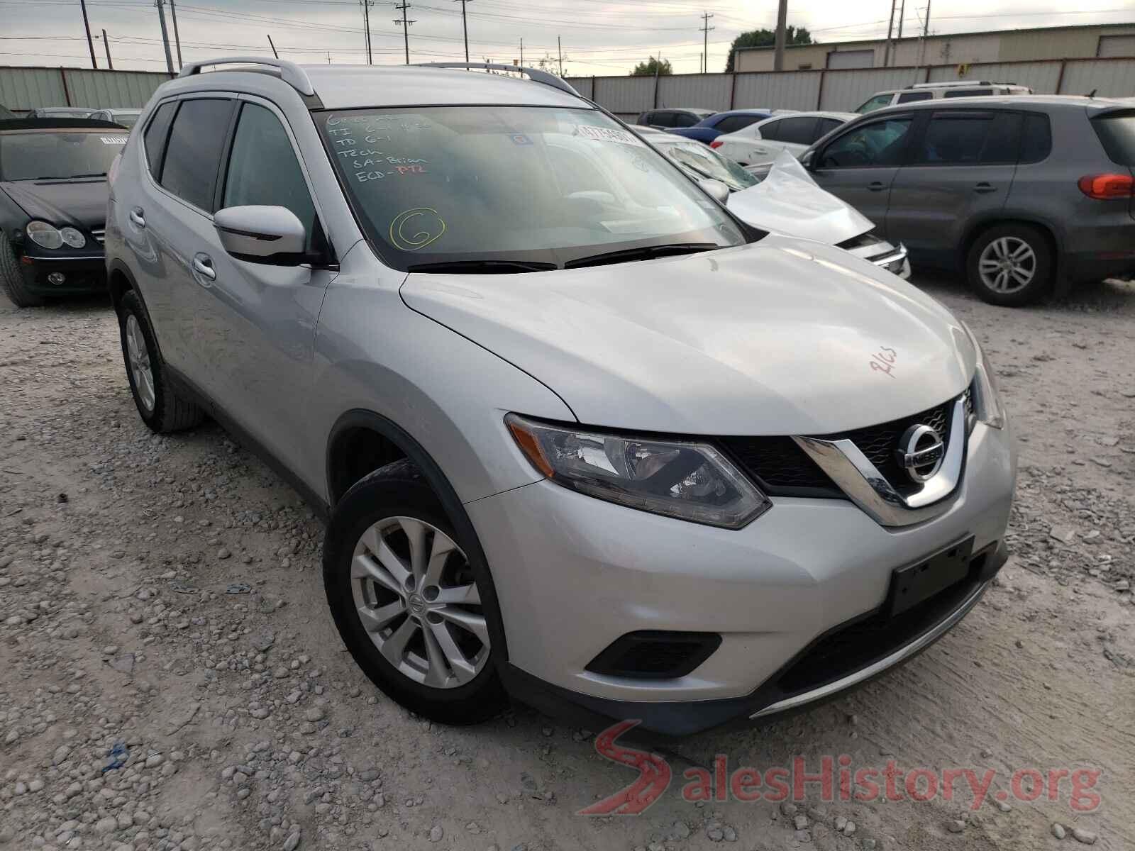 KNMAT2MV0GP647867 2016 NISSAN ROGUE