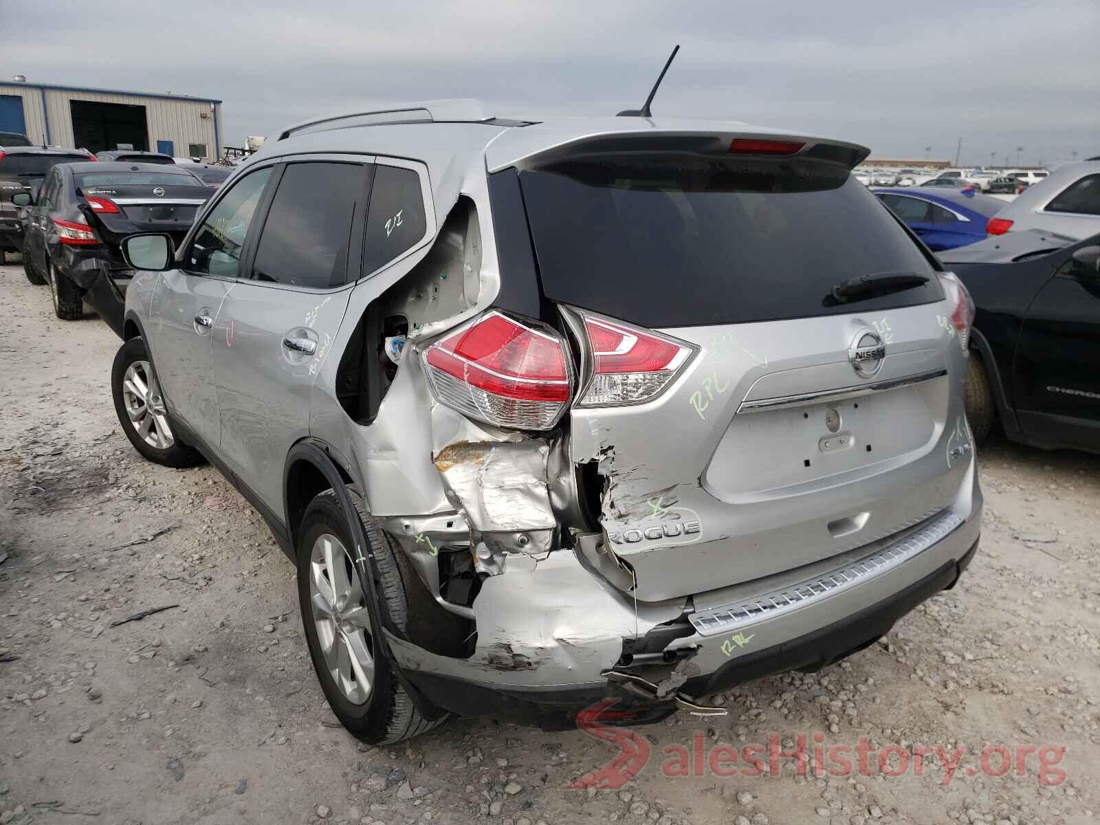 KNMAT2MV0GP647867 2016 NISSAN ROGUE