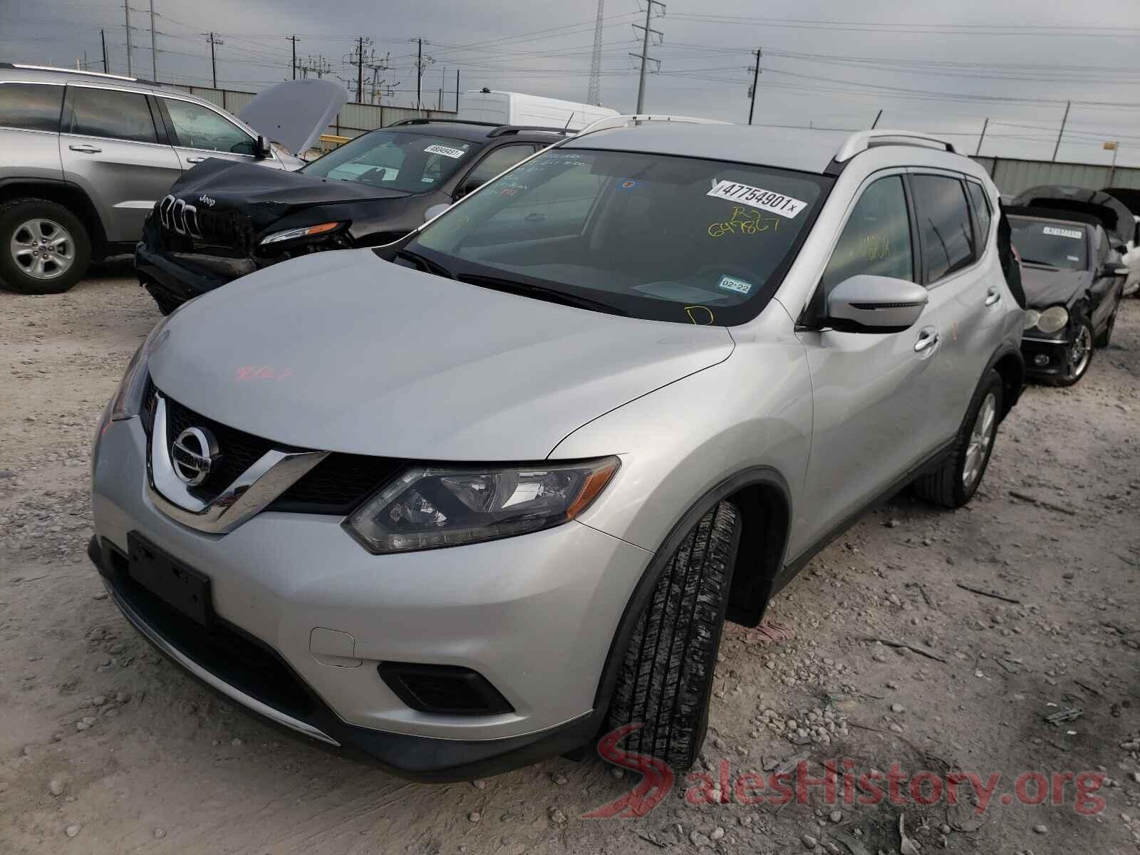 KNMAT2MV0GP647867 2016 NISSAN ROGUE