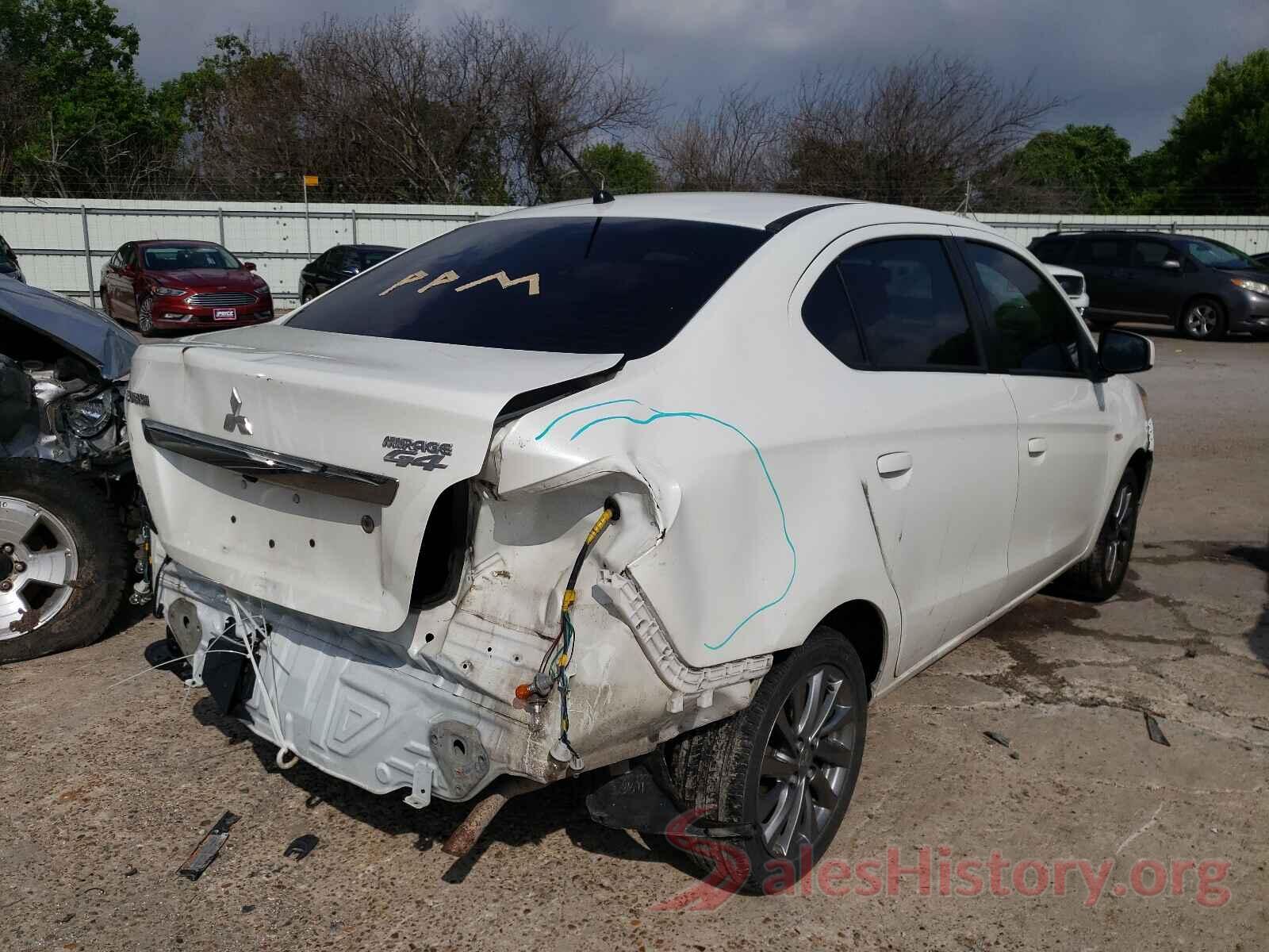 ML32F3FJXJHF10776 2018 MITSUBISHI MIRAGE