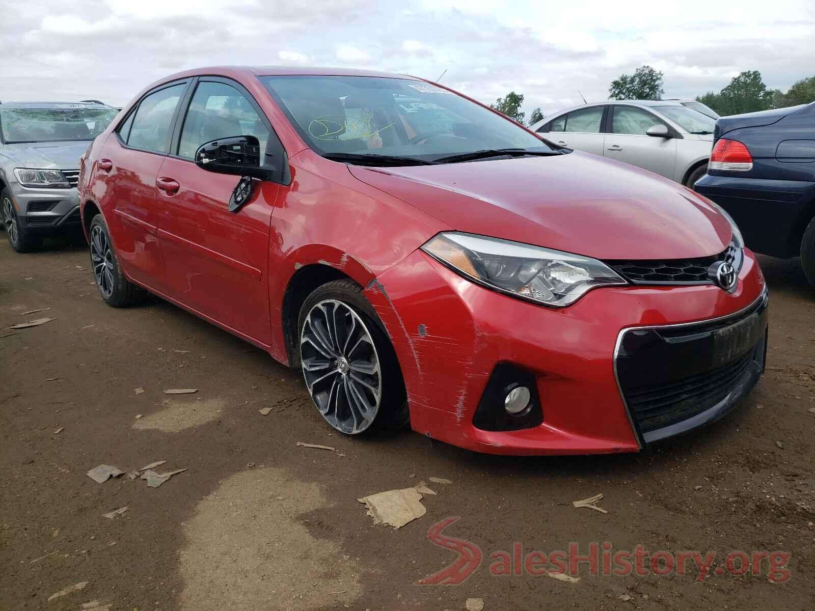 5YFBURHE9GP412287 2016 TOYOTA COROLLA