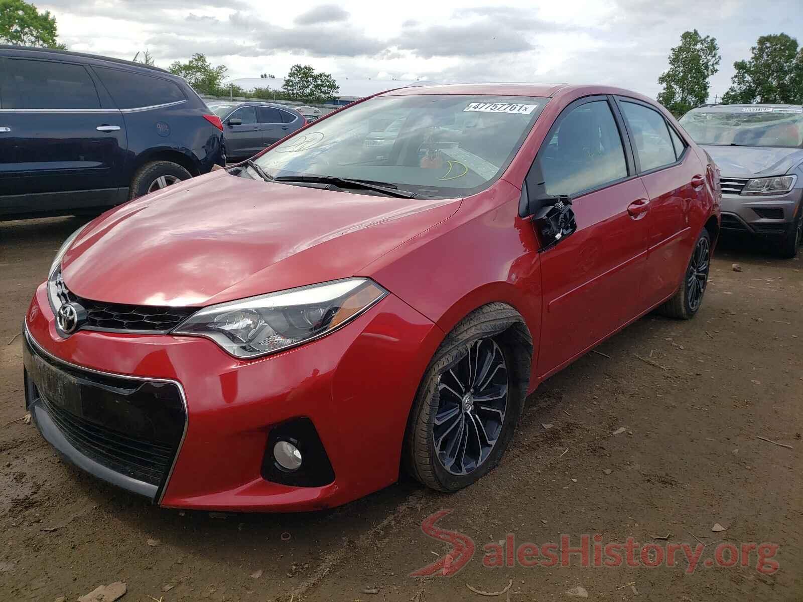 5YFBURHE9GP412287 2016 TOYOTA COROLLA