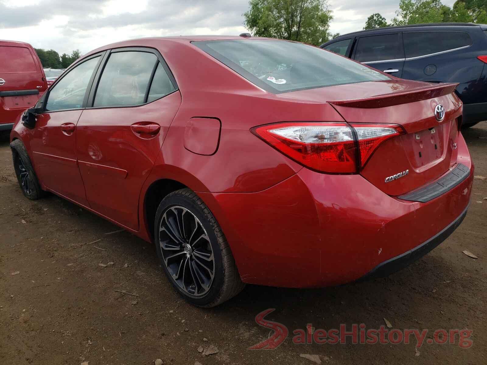 5YFBURHE9GP412287 2016 TOYOTA COROLLA