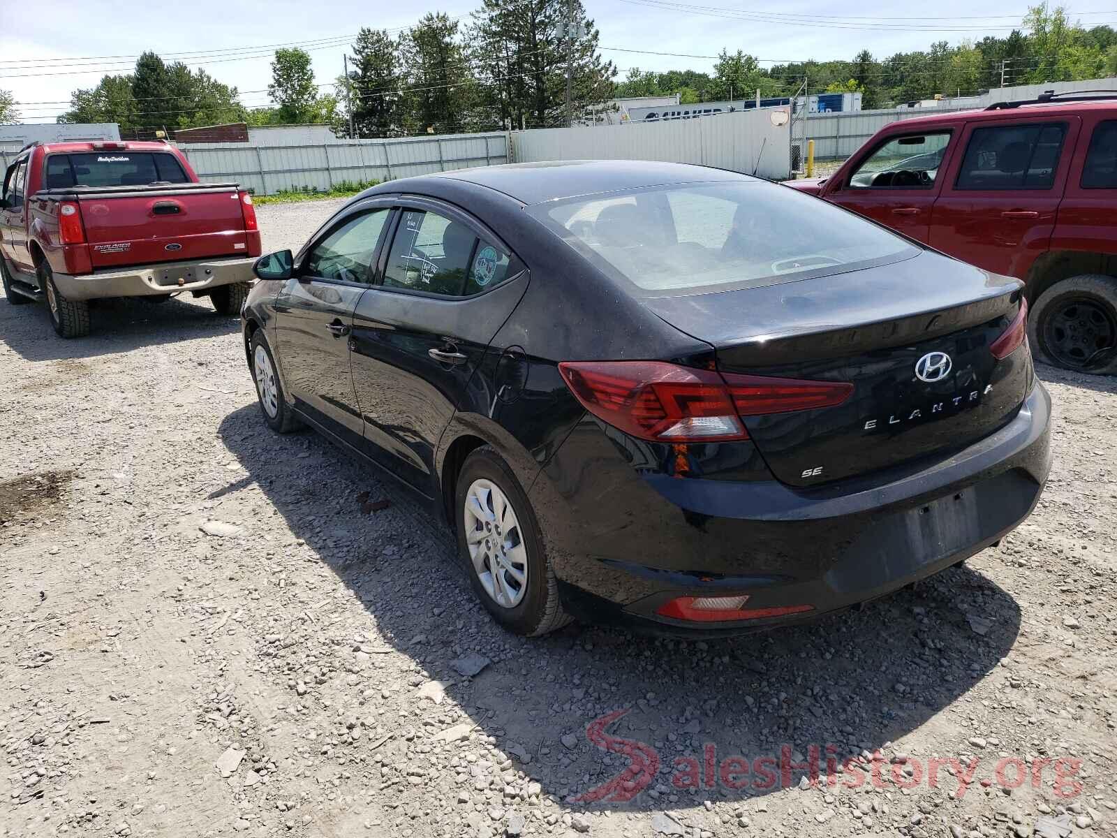 KMHD74LFXKU781184 2019 HYUNDAI ELANTRA