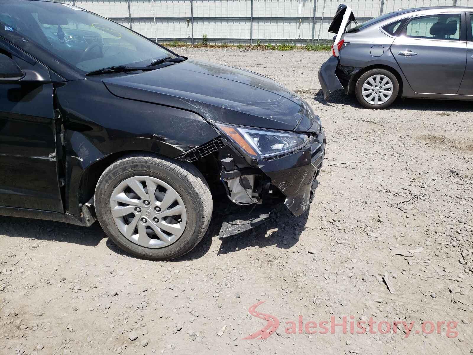 KMHD74LFXKU781184 2019 HYUNDAI ELANTRA