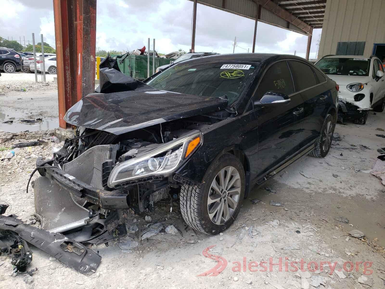 5NPE34AF9HH440742 2017 HYUNDAI SONATA