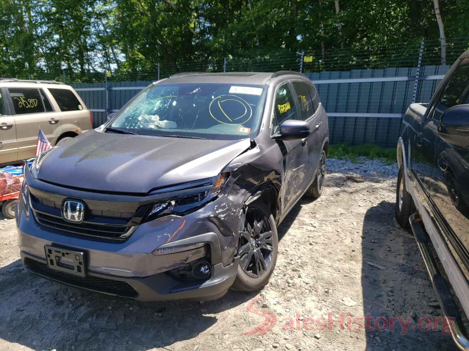 5FNYF6H2XMB031094 2021 HONDA PILOT