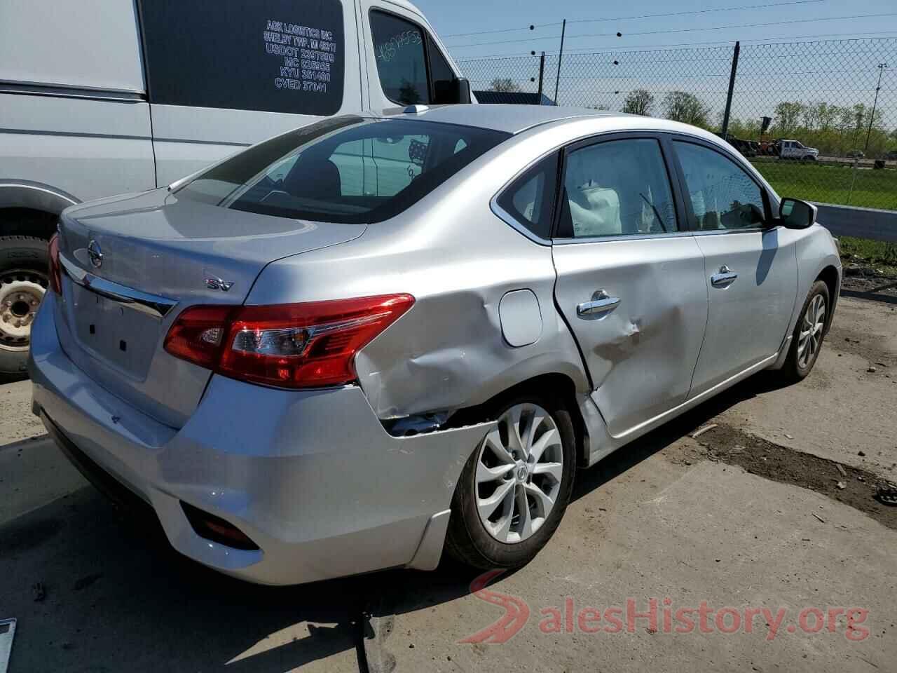 3N1AB7AP0KY443487 2019 NISSAN SENTRA