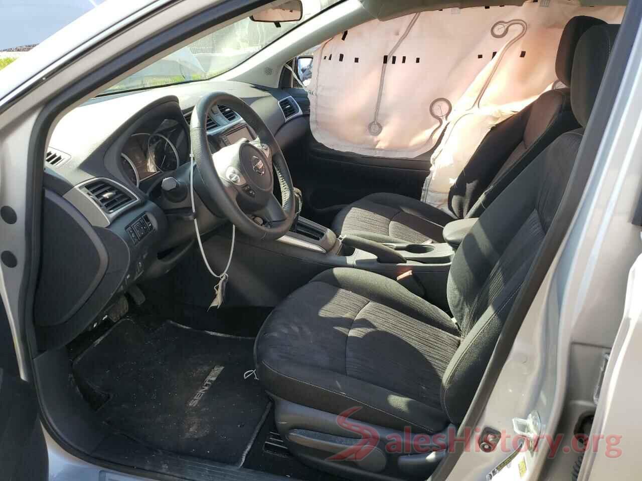 3N1AB7AP0KY443487 2019 NISSAN SENTRA