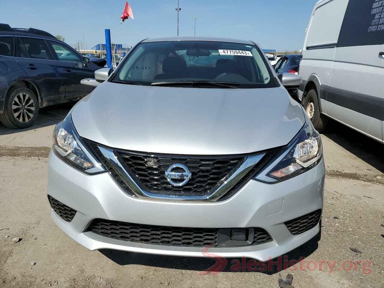 3N1AB7AP0KY443487 2019 NISSAN SENTRA