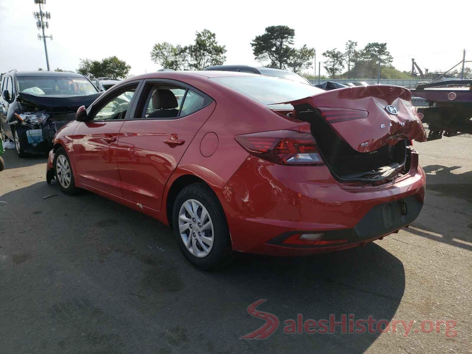 5NPD74LF1LH509753 2020 HYUNDAI ELANTRA