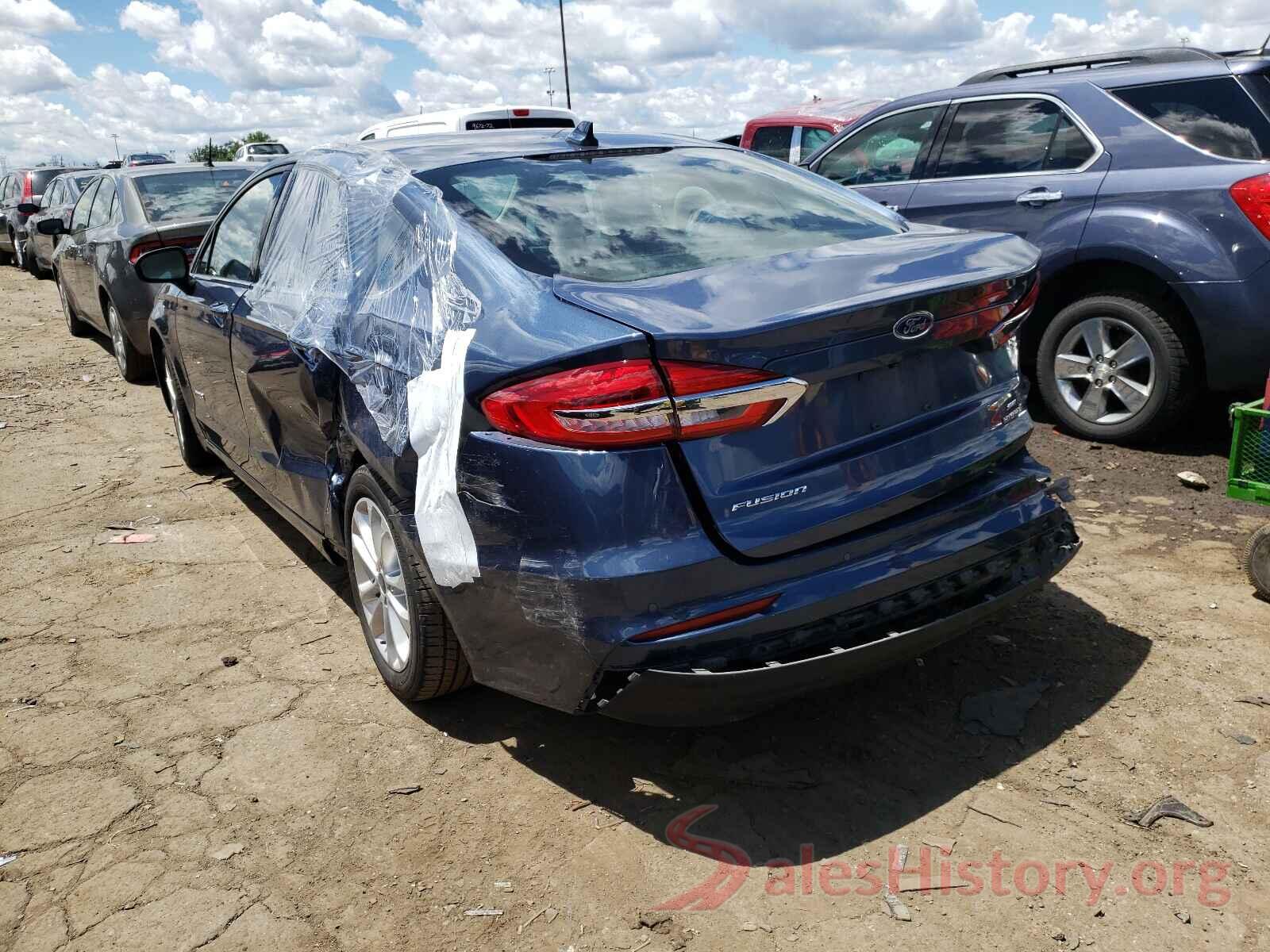 3FA6P0LU9KR197702 2019 FORD FUSION