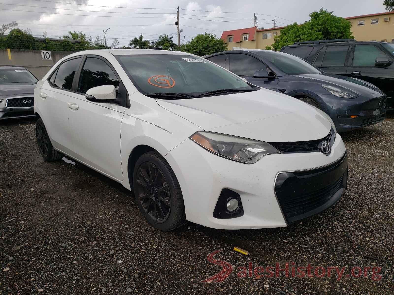 2T1BURHE4GC582119 2016 TOYOTA COROLLA