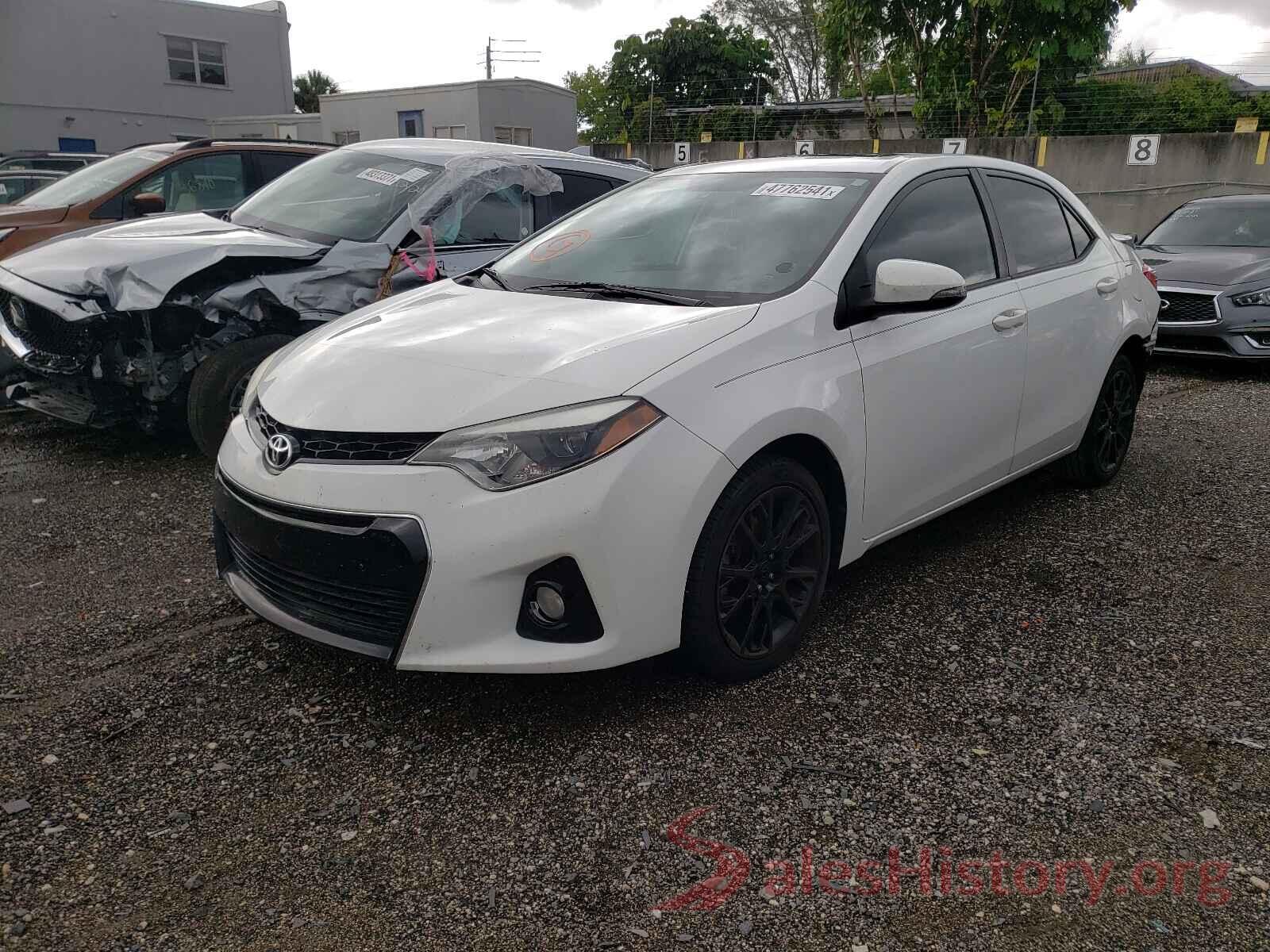 2T1BURHE4GC582119 2016 TOYOTA COROLLA