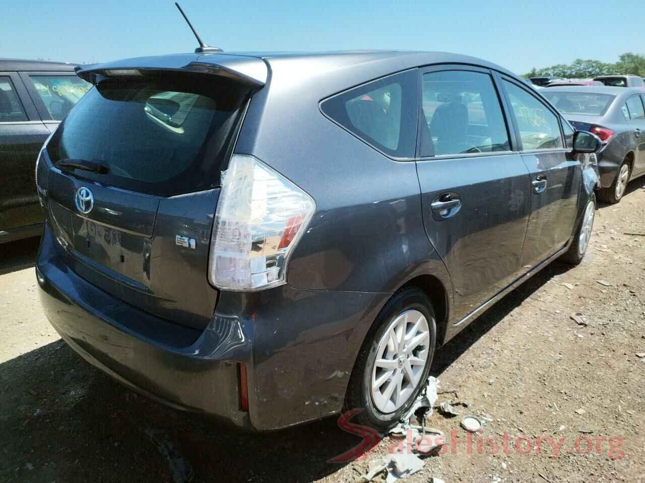 JTDZN3EU8E3362069 2014 TOYOTA PRIUS