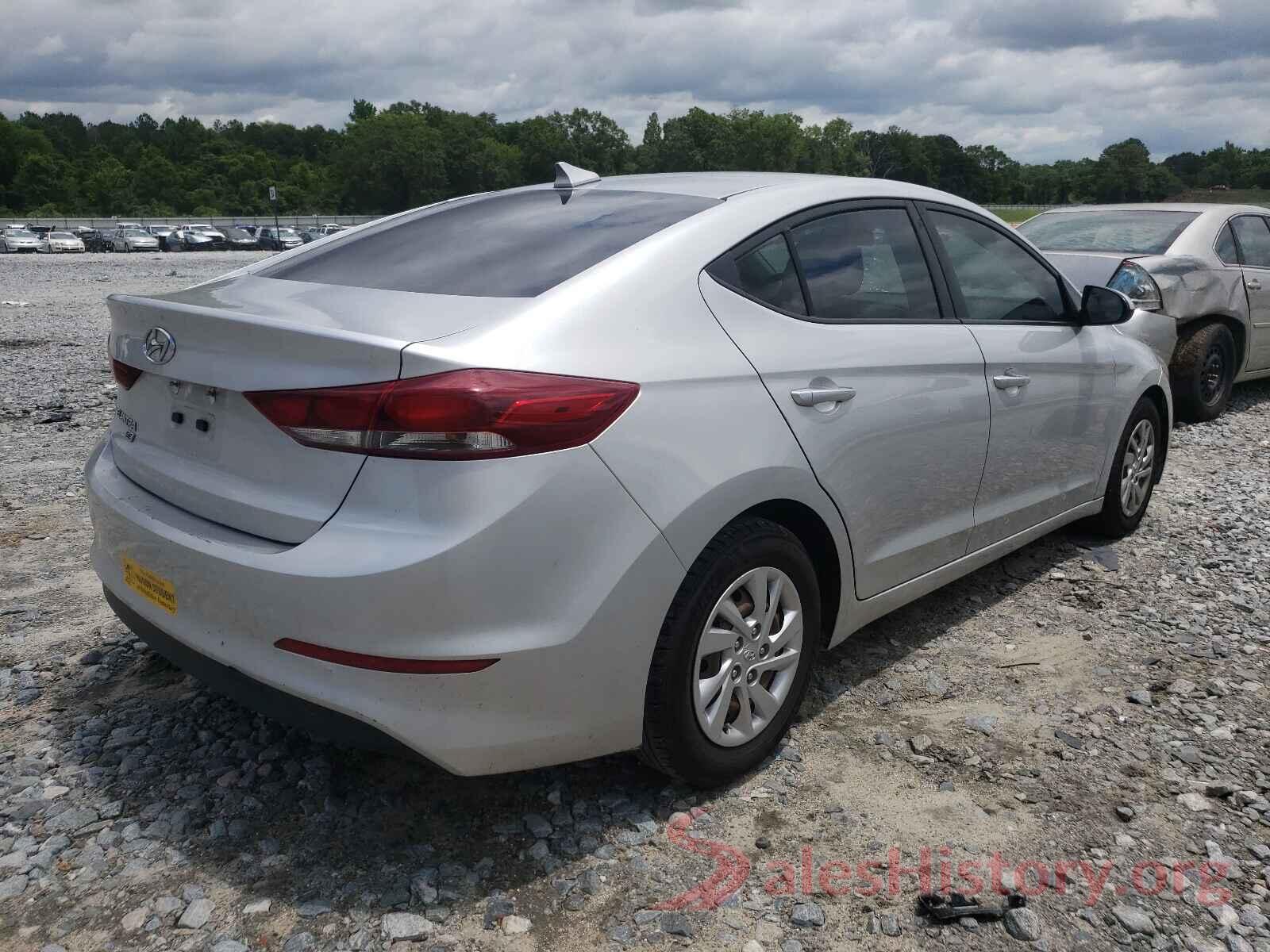 5NPD74LF7HH151887 2017 HYUNDAI ELANTRA