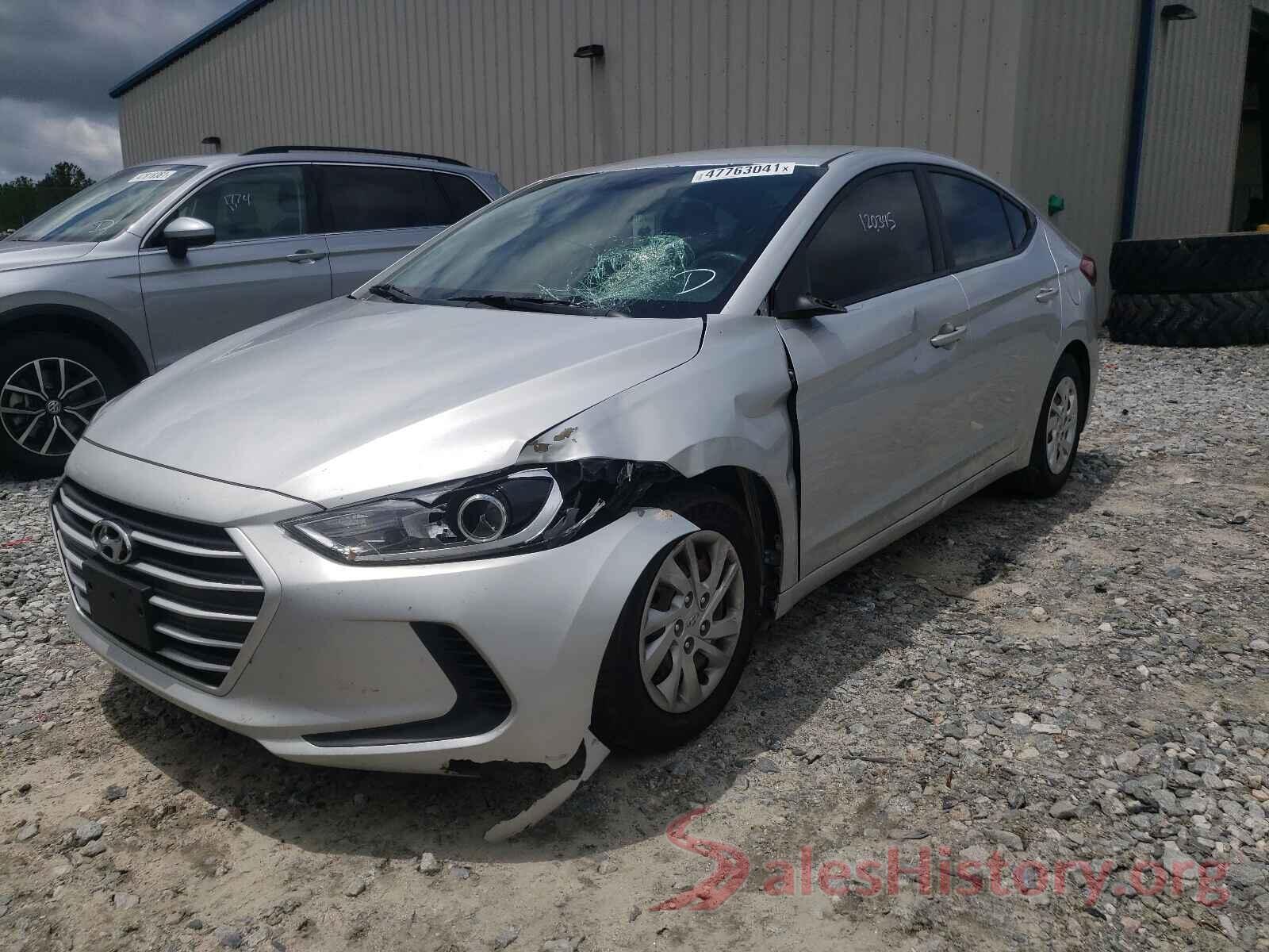 5NPD74LF7HH151887 2017 HYUNDAI ELANTRA