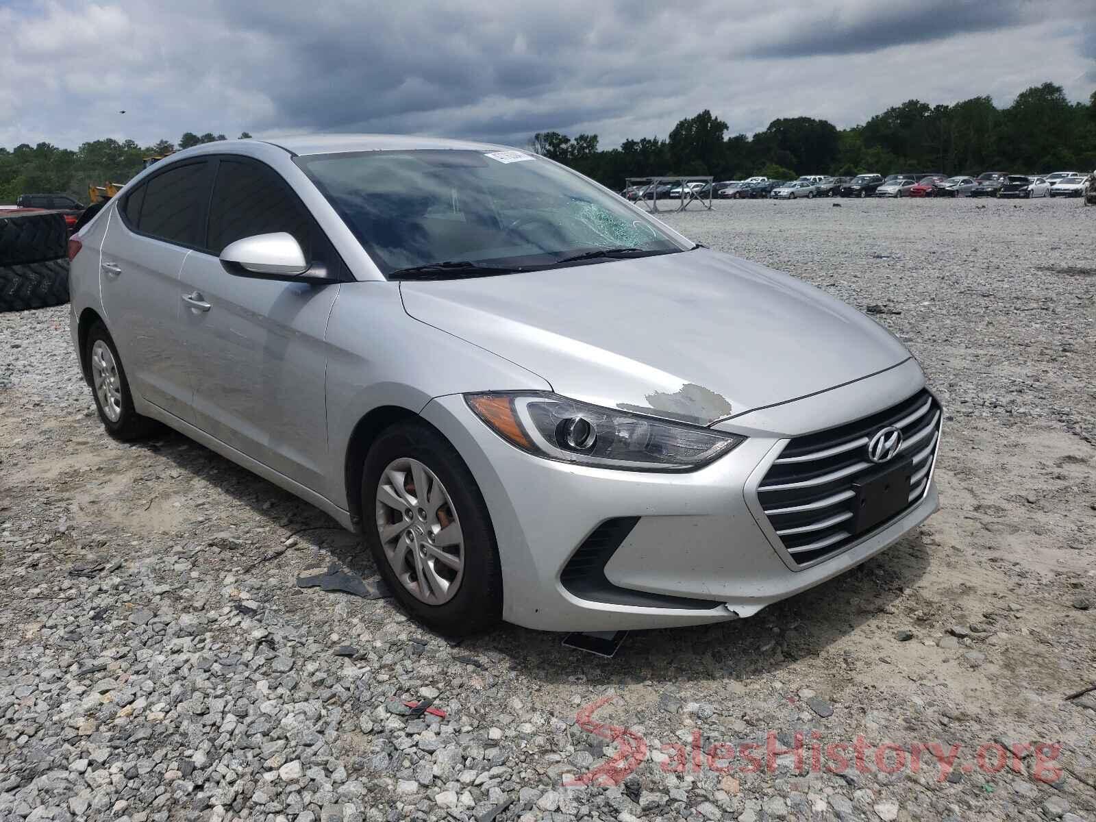 5NPD74LF7HH151887 2017 HYUNDAI ELANTRA