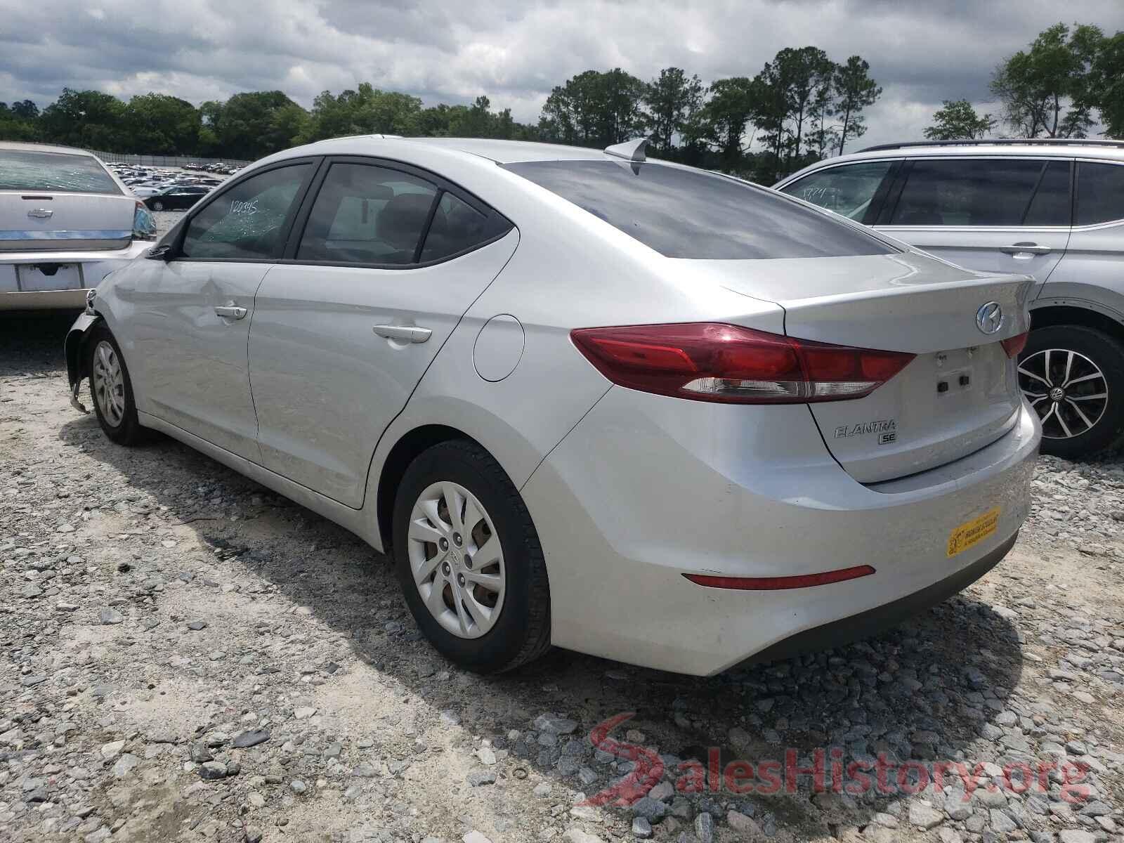 5NPD74LF7HH151887 2017 HYUNDAI ELANTRA