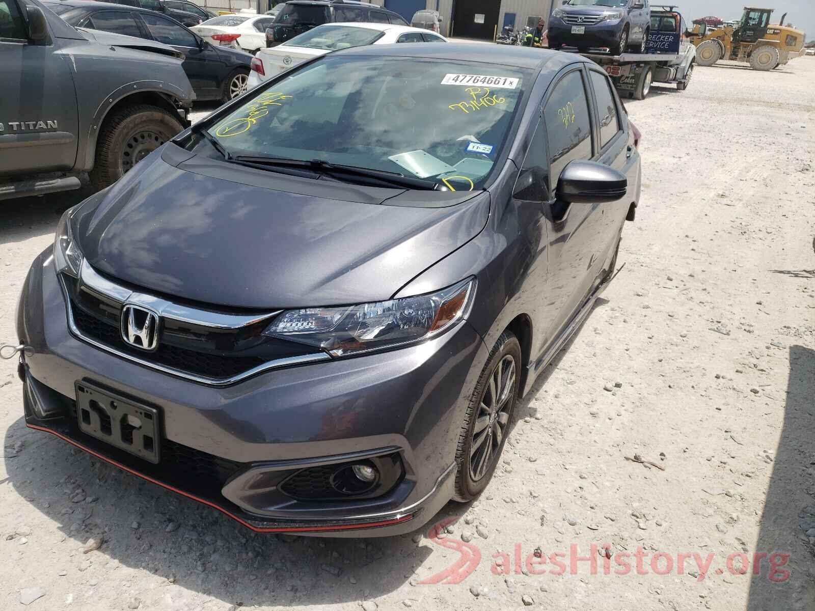 3HGGK5H68LM731406 2020 HONDA FIT