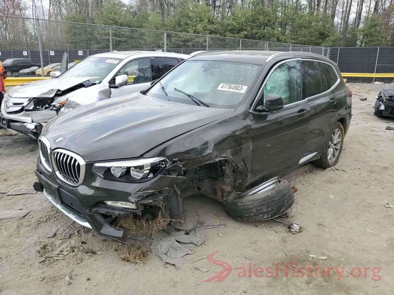 5UXTR9C54KLE21222 2019 BMW X3